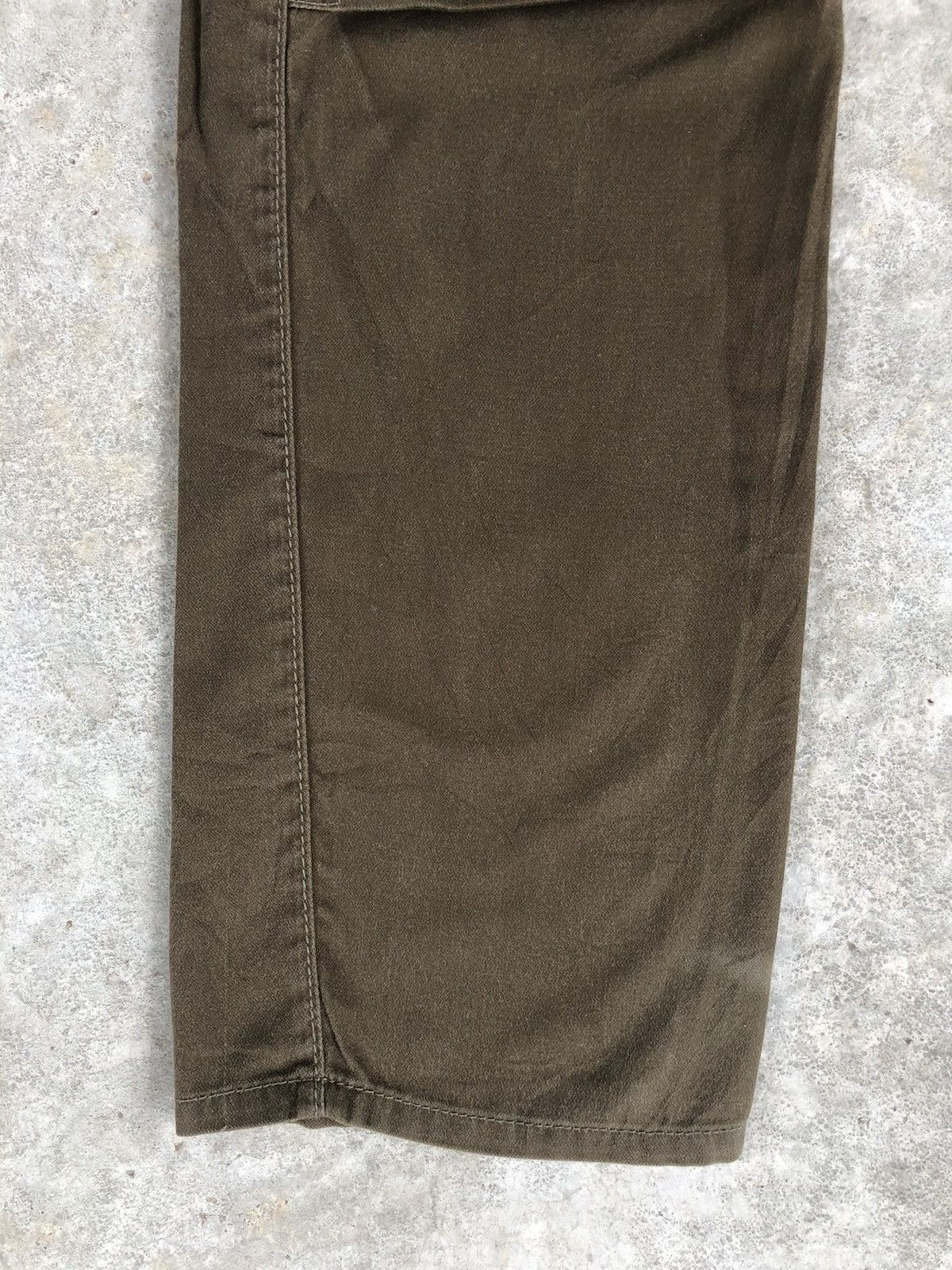 If Six Was Nine Edwin 505 Flared Pants Cargo Pants Tactical Multipocket Size US 31 - 6 Thumbnail
