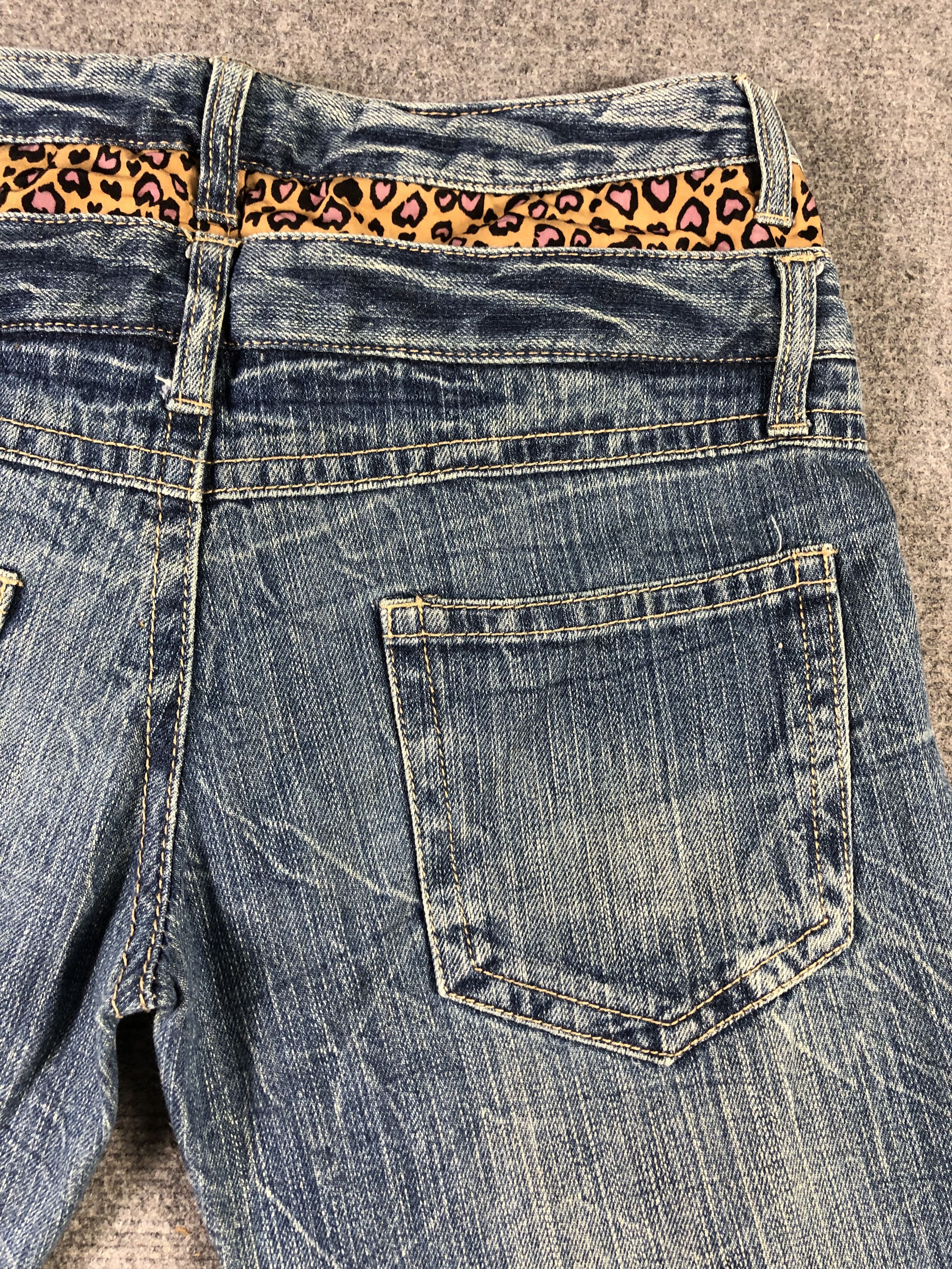 Other Distressed Blue Double Waist Jeans 30x30.5 Size 30" / US 8 / IT 44 - 11 Thumbnail