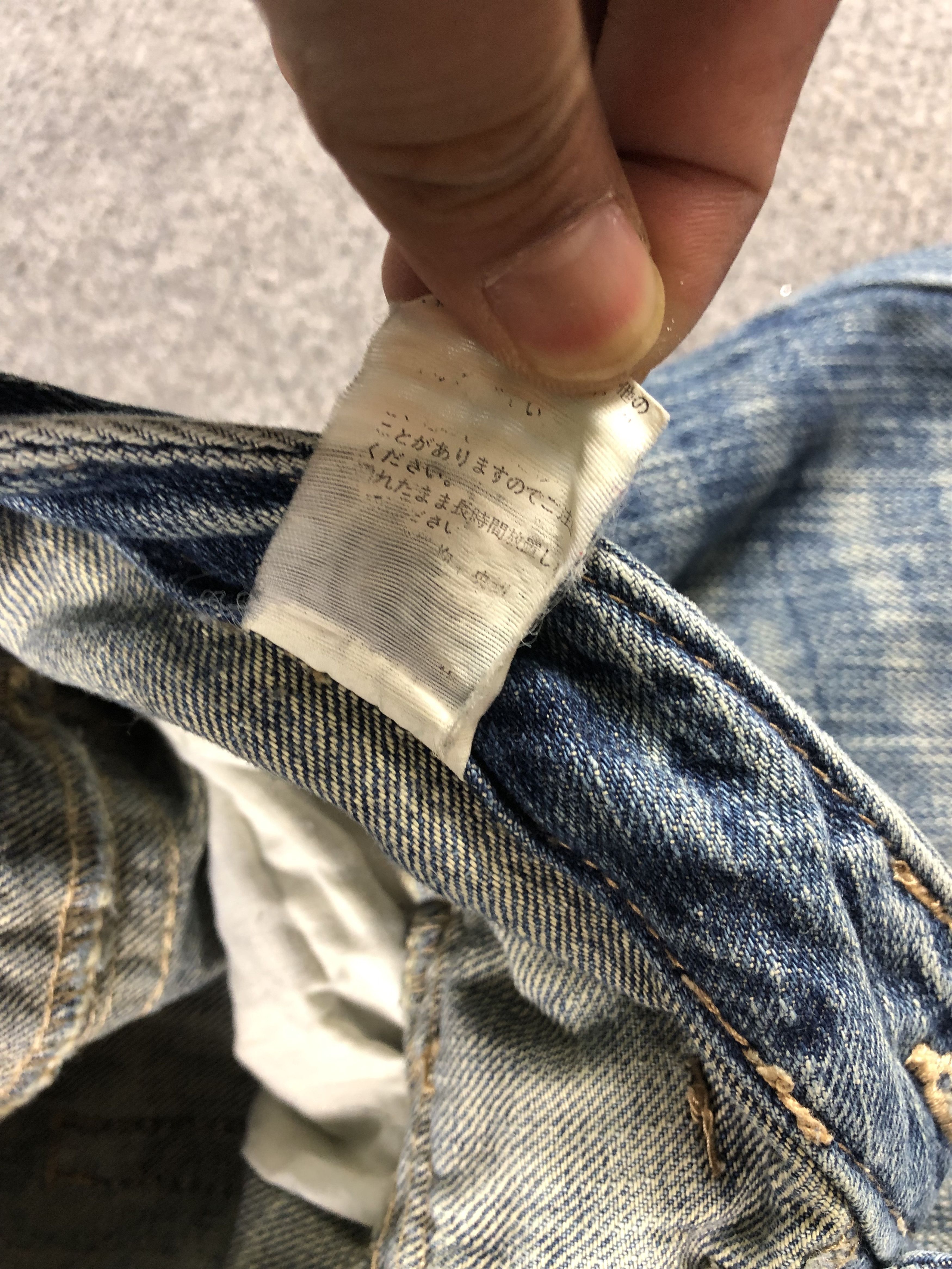 Other Distressed Blue Double Waist Jeans 30x30.5 Size 30" / US 8 / IT 44 - 5 Thumbnail