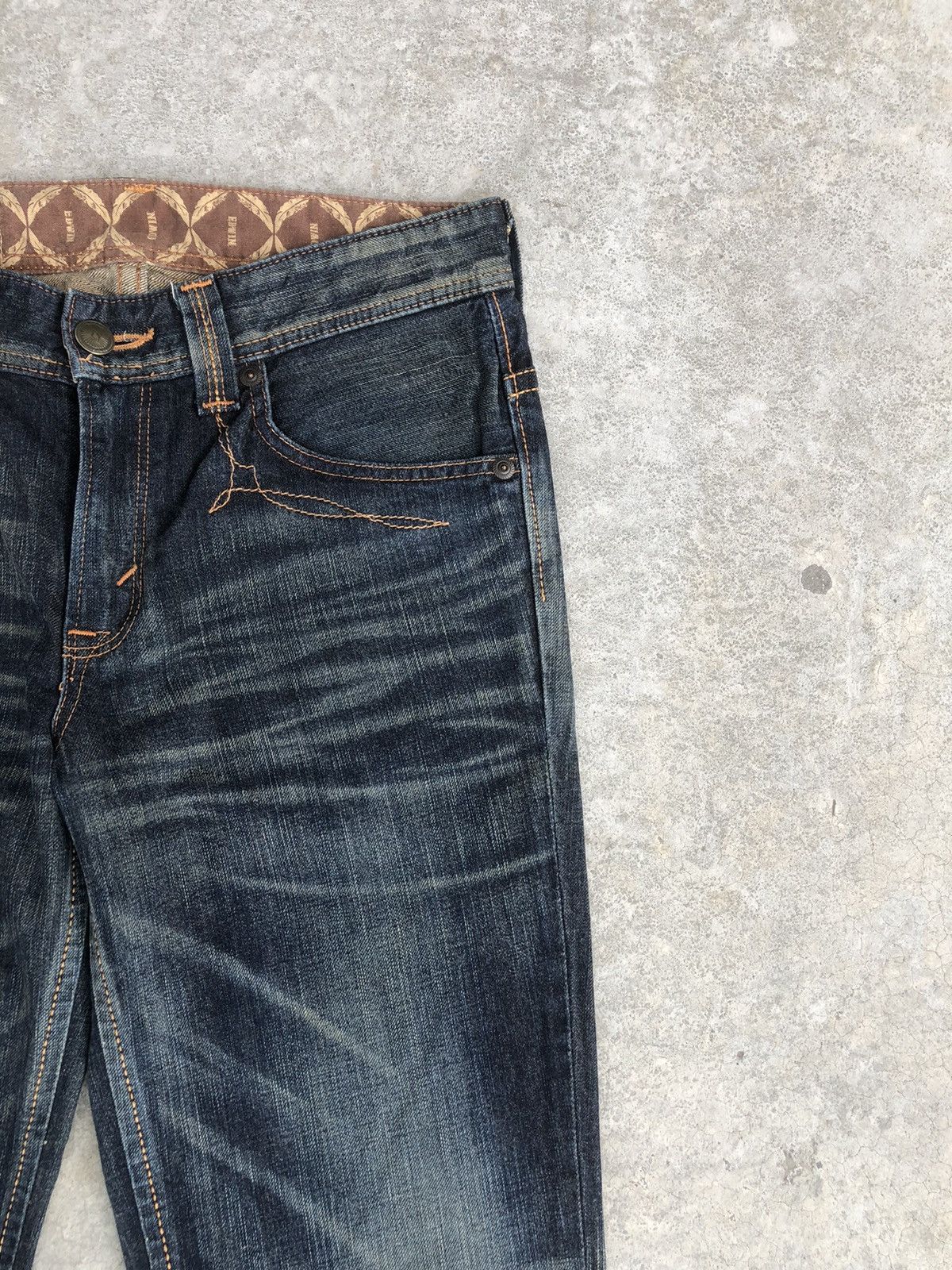 If Six Was Nine Flare Jeans Edwin XV Distressed Jeans Size US 32 / EU 48 - 5 Thumbnail