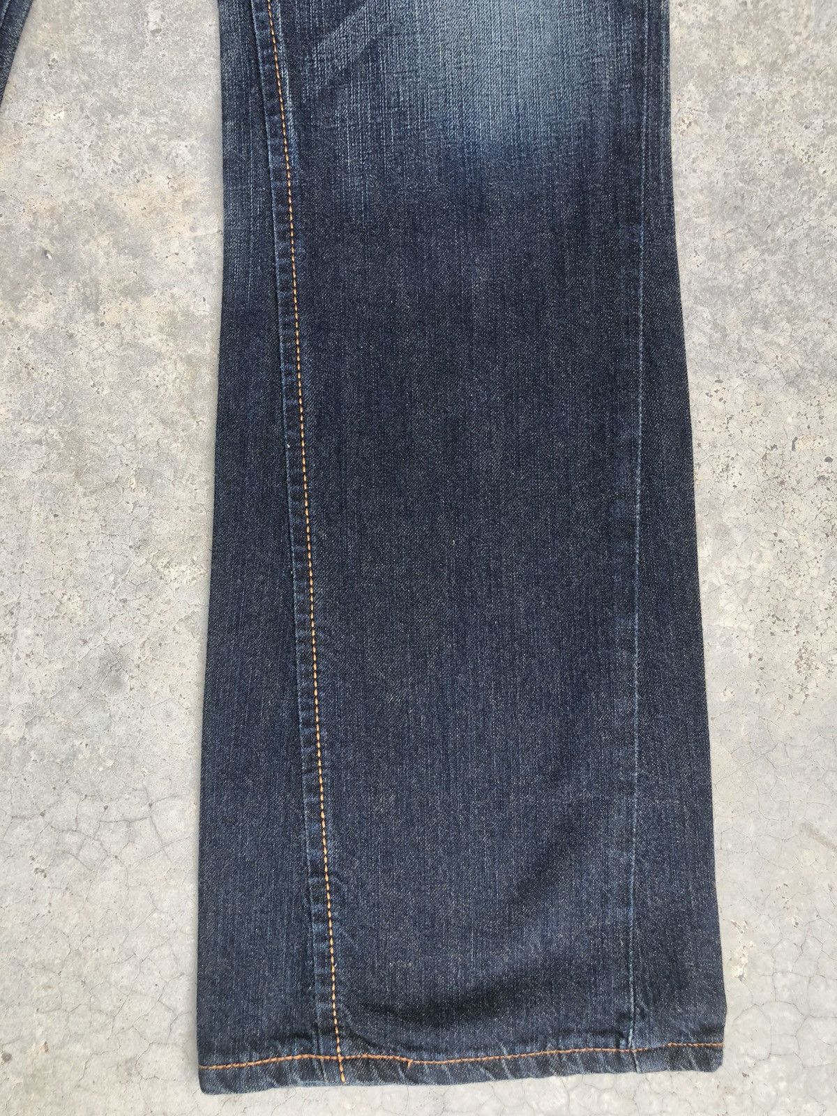 If Six Was Nine Flare Jeans Edwin XV Distressed Jeans Size US 32 / EU 48 - 7 Thumbnail