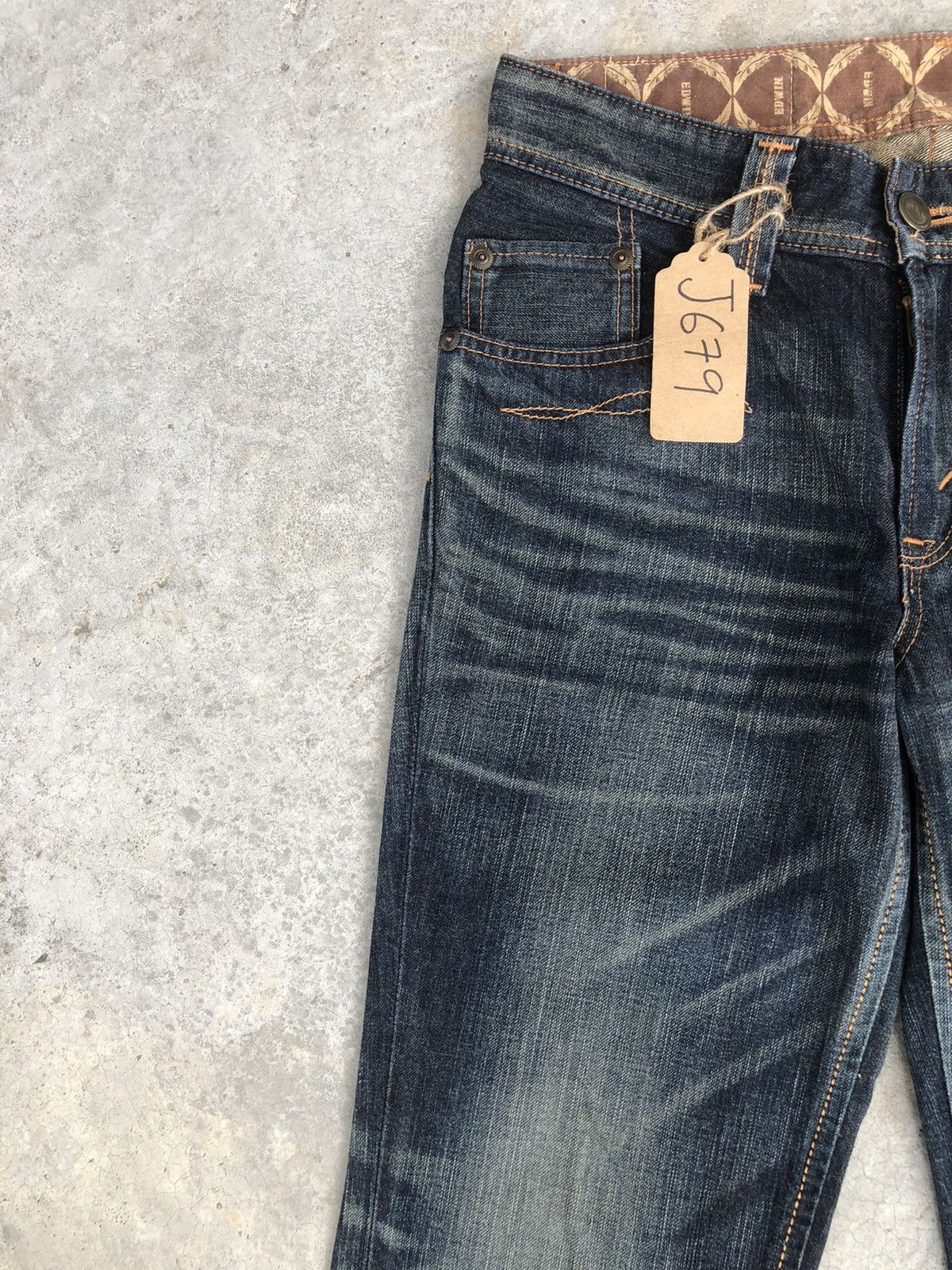 If Six Was Nine Flare Jeans Edwin XV Distressed Jeans Size US 32 / EU 48 - 4 Thumbnail
