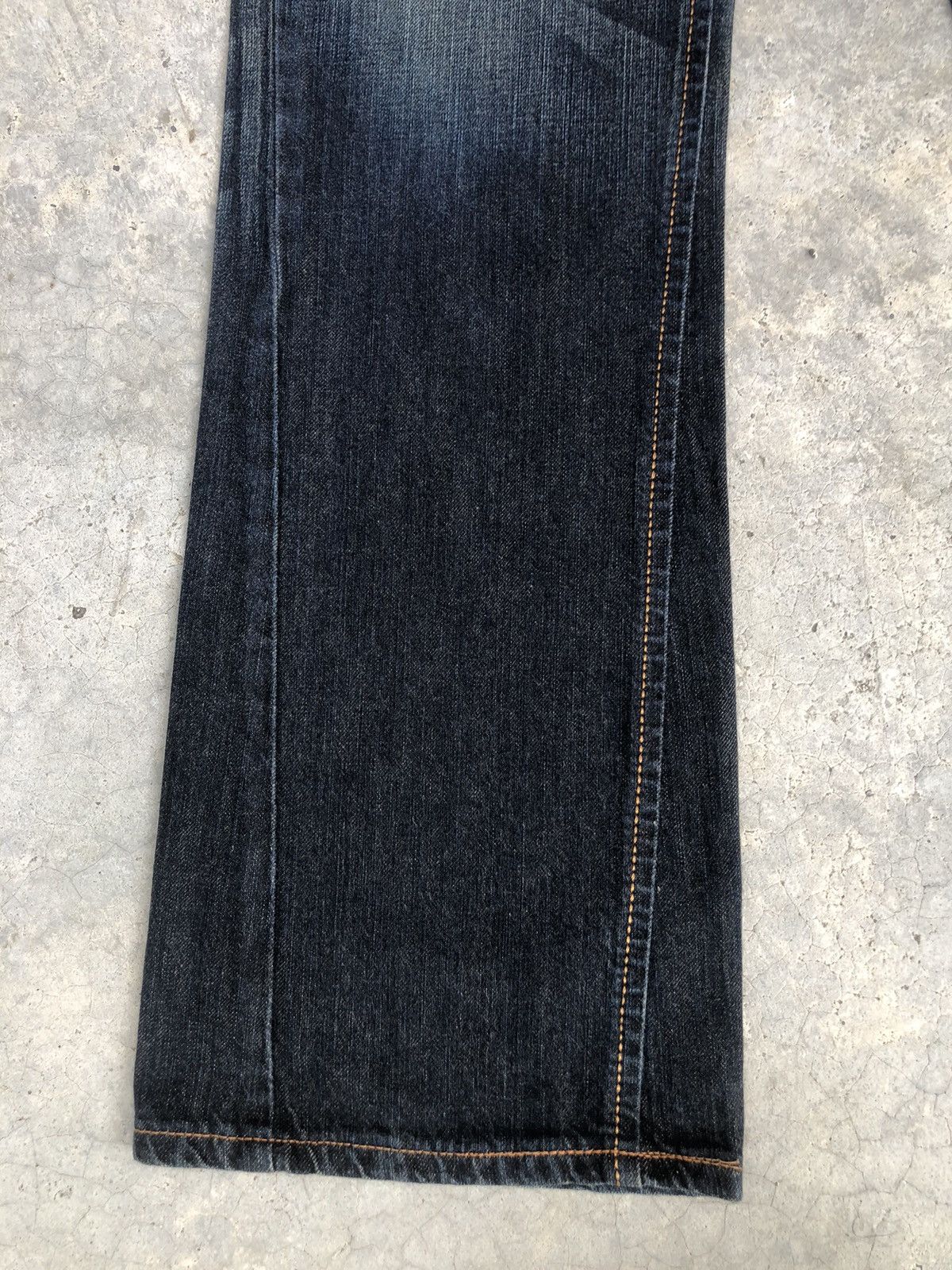 If Six Was Nine Flare Jeans Edwin XV Distressed Jeans Size US 32 / EU 48 - 6 Thumbnail