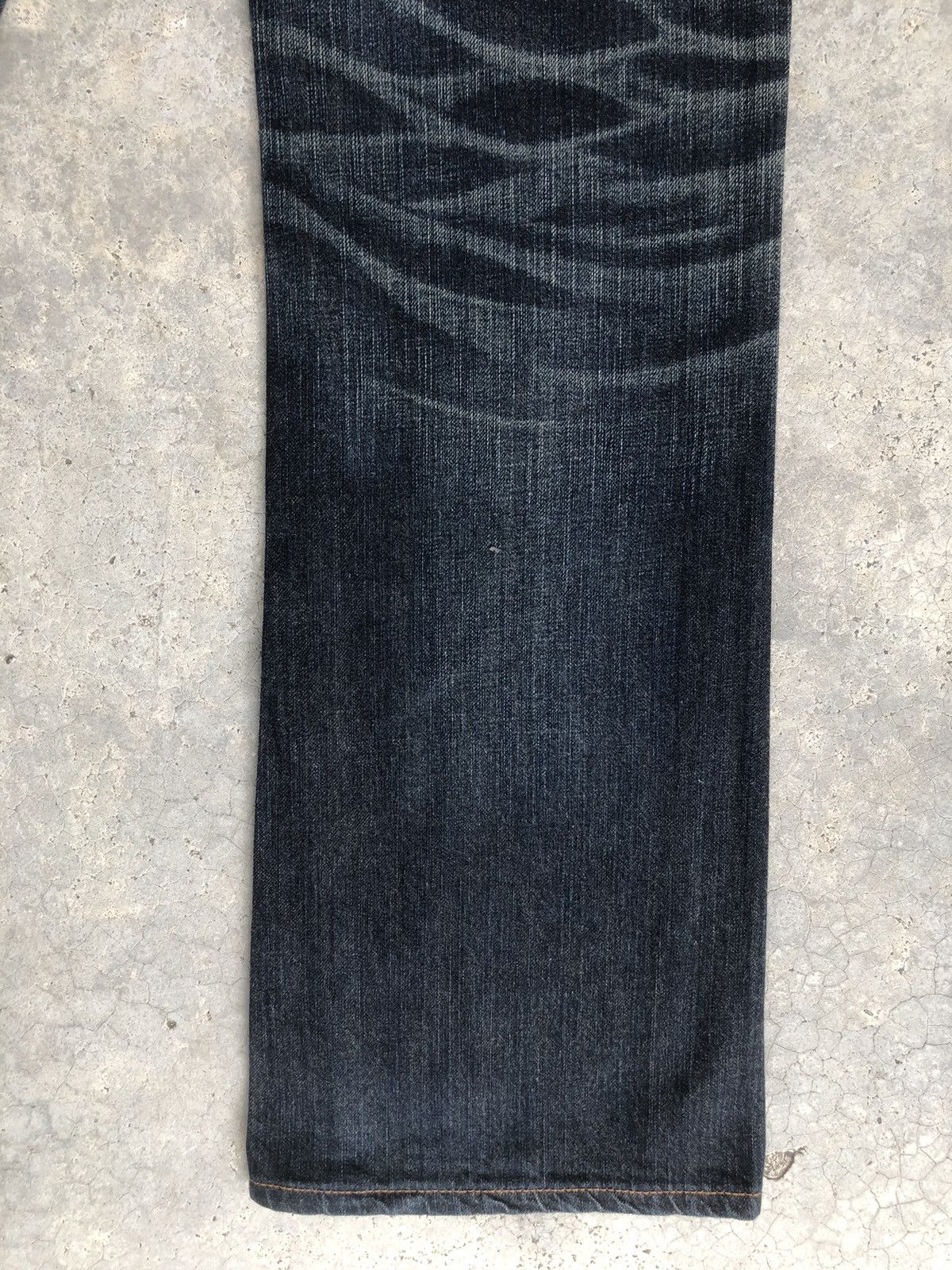 If Six Was Nine Flare Jeans Edwin XV Distressed Jeans Size US 32 / EU 48 - 12 Thumbnail
