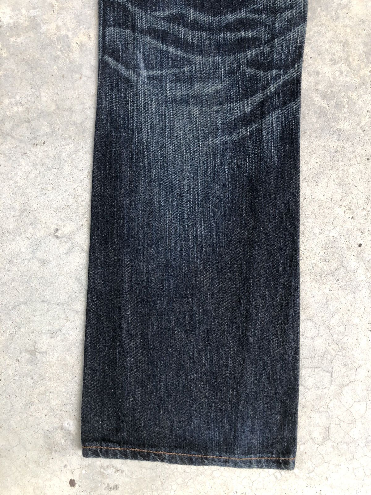 If Six Was Nine Flare Jeans Edwin XV Distressed Jeans Size US 32 / EU 48 - 11 Thumbnail