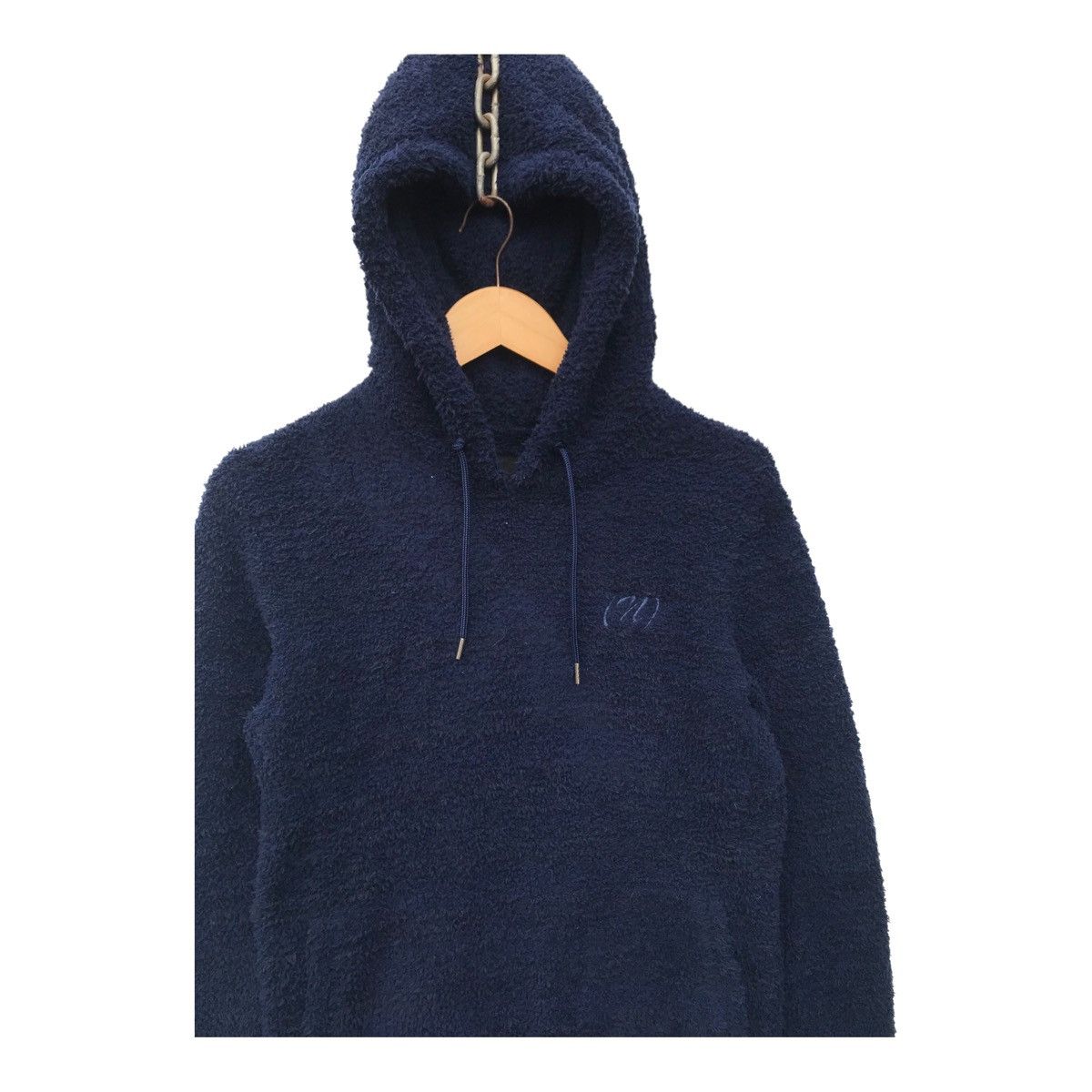 Number (N)ine Number Nine Denim Fleece Sweater Hoodie Size US XS / EU 42 / 0 - 4 Thumbnail