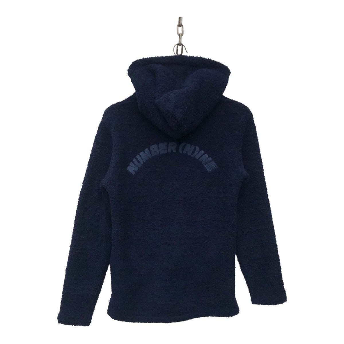 Number (N)ine Number Nine Denim Fleece Sweater Hoodie Size US XS / EU 42 / 0 - 6 Thumbnail