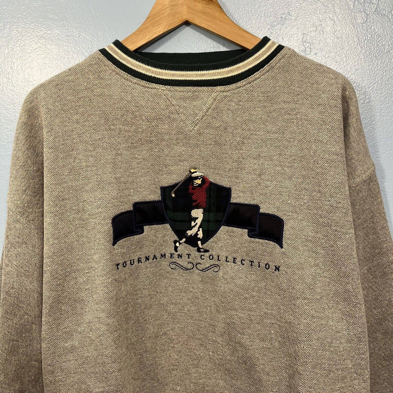 The Masters × Vintage Vintage Golf Tournament Collection Crewneck Sweatshirt XL Size US XL / EU 56 / 4 - 1 Thumbnail