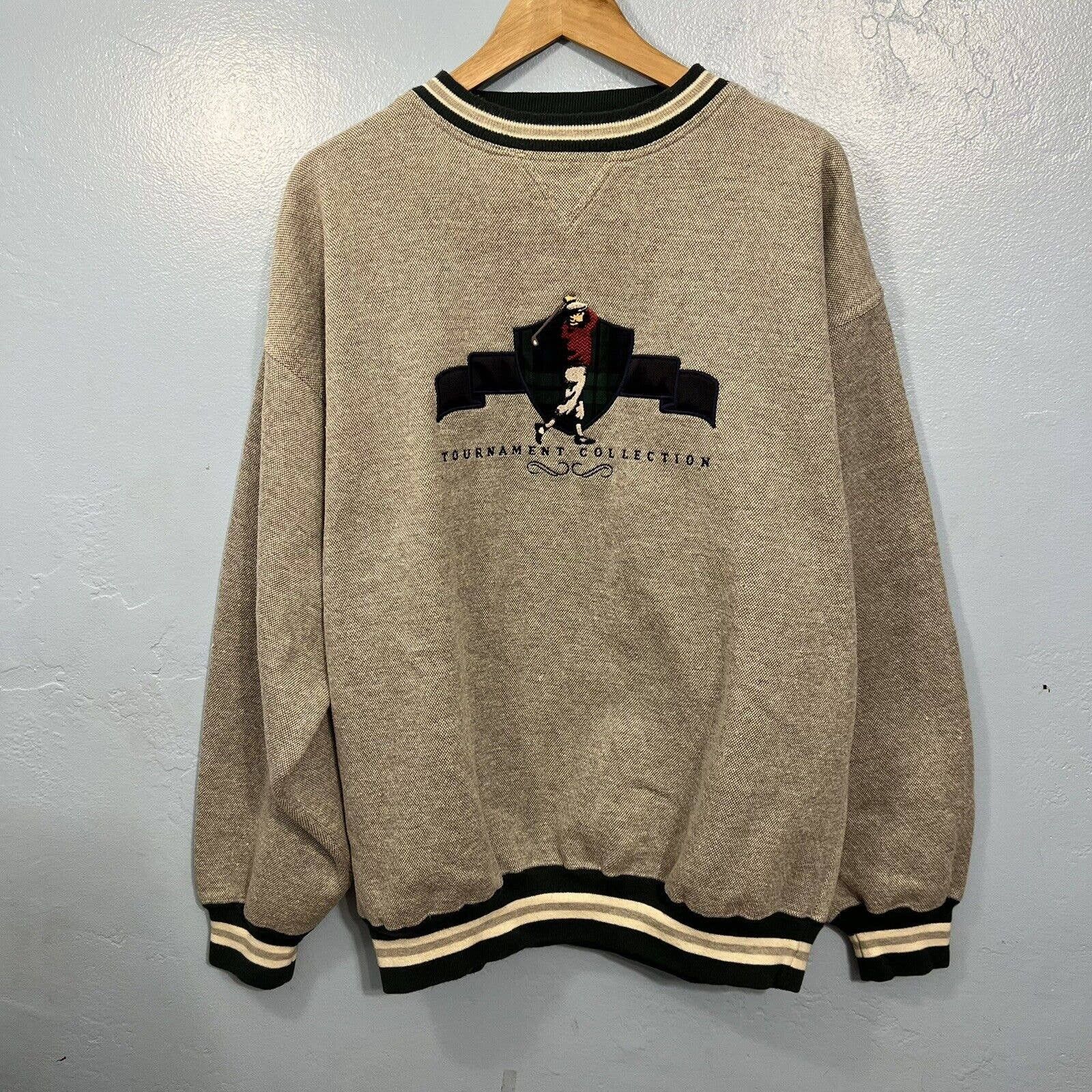 The Masters × Vintage Vintage Golf Tournament Collection Crewneck Sweatshirt XL Size US XL / EU 56 / 4 - 2 Thumbnail