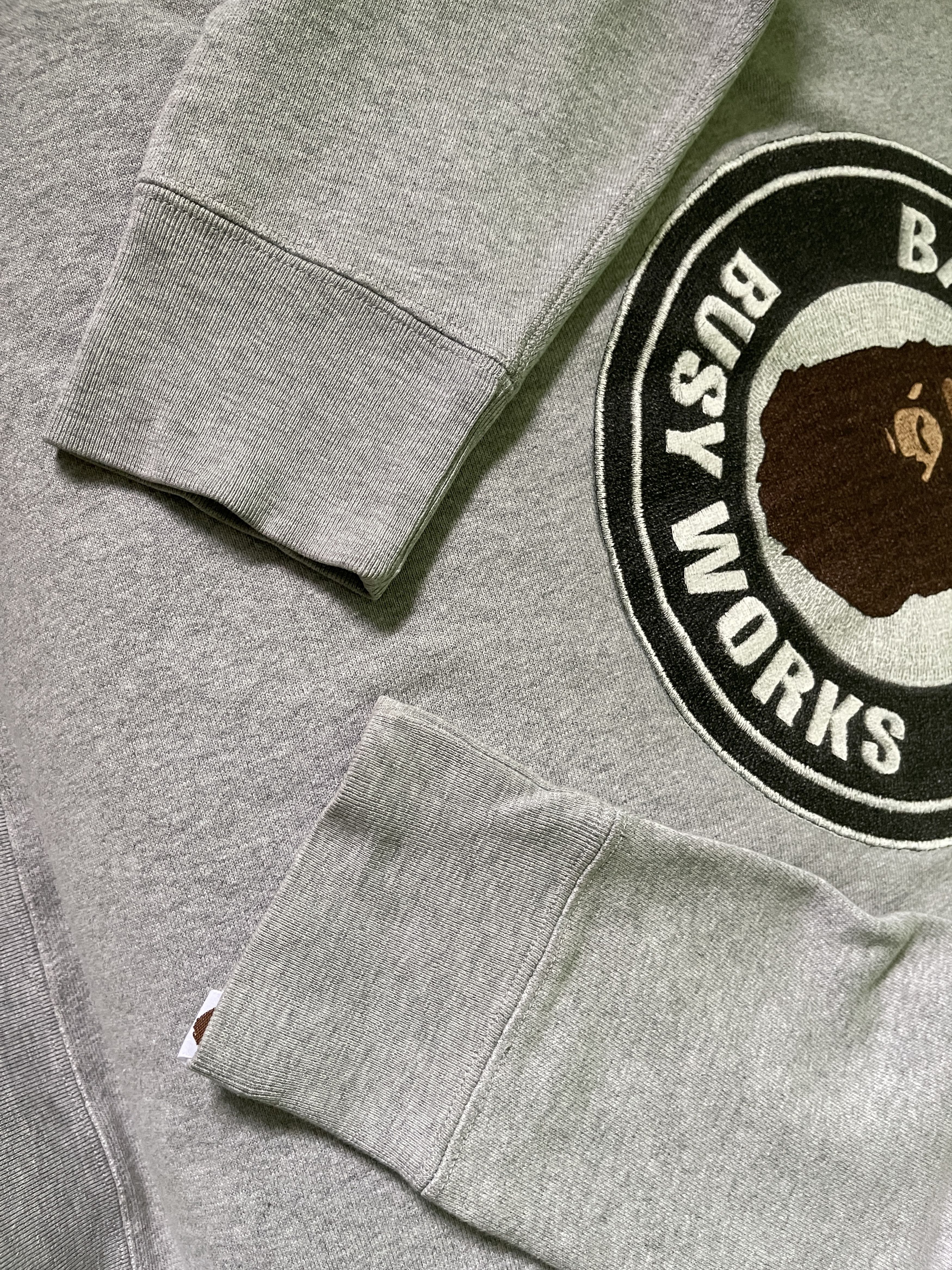 Bape Busy Works Crewneck Size US M / EU 48-50 / 2 - 13 Thumbnail