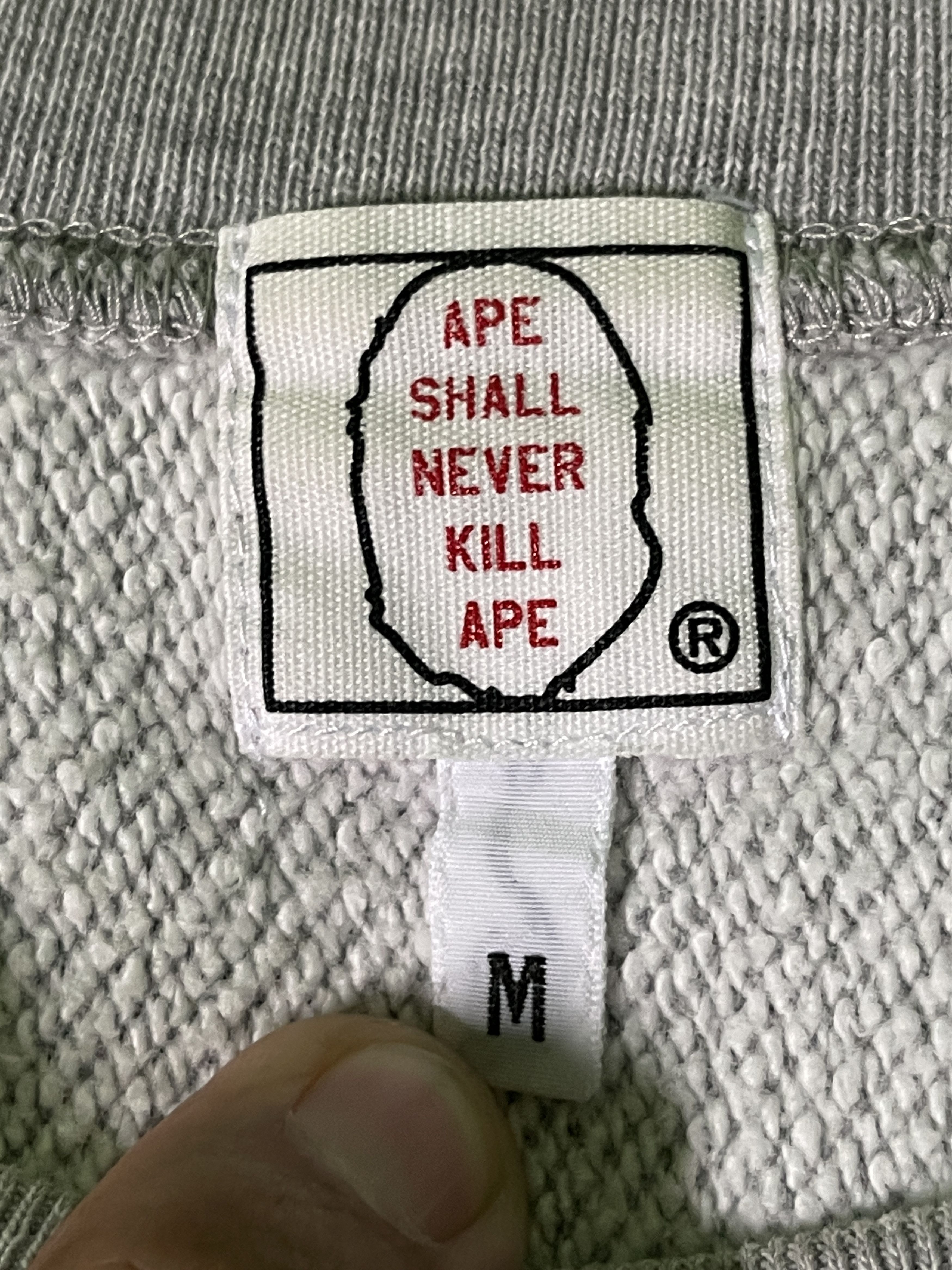 Bape Busy Works Crewneck Size US M / EU 48-50 / 2 - 7 Thumbnail