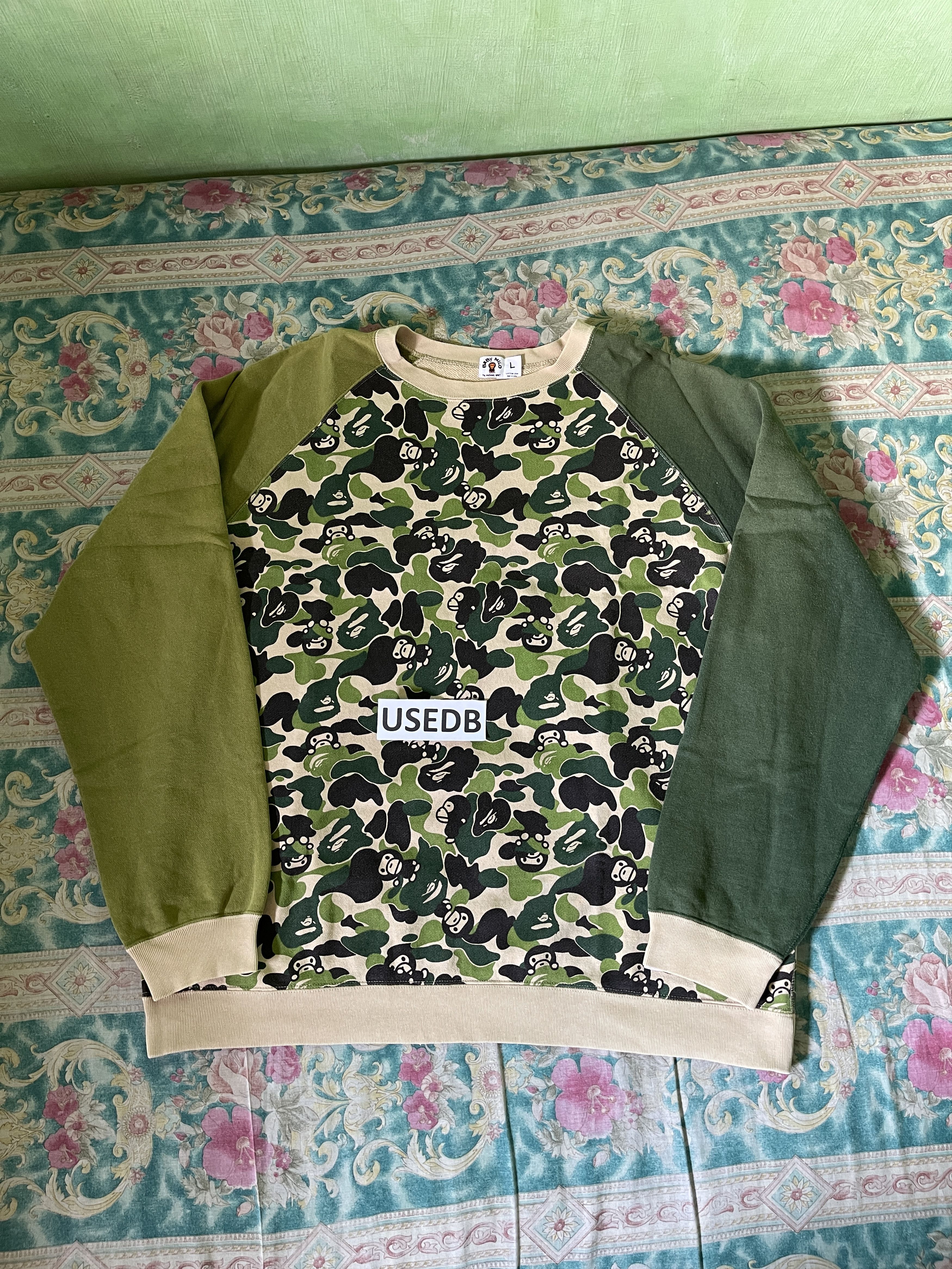 Bape Baby Milo Hidden Camo Crewneck Size US L / EU 52-54 / 3 - 1 Thumbnail