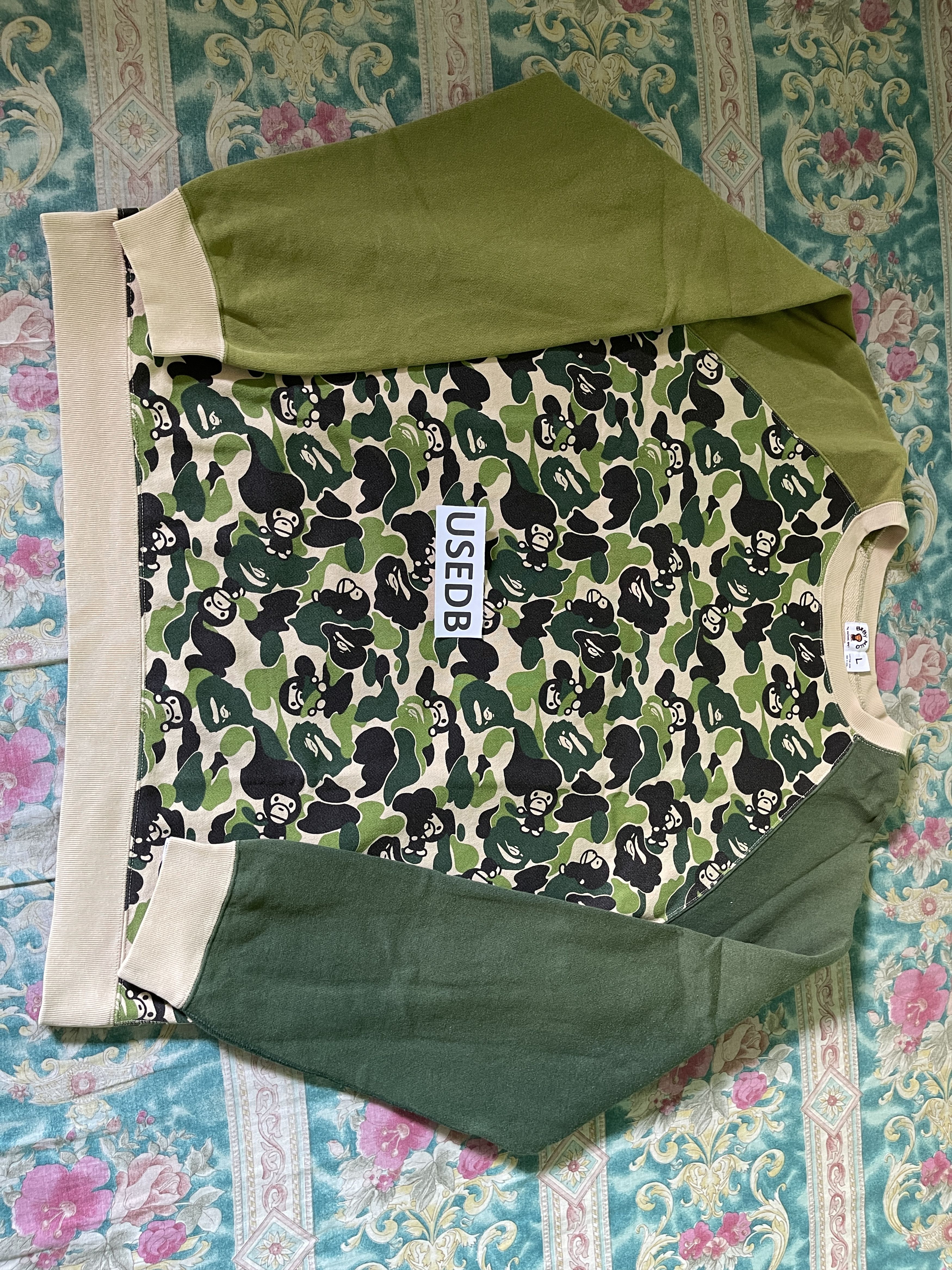 Bape Baby Milo Hidden Camo Crewneck Size US L / EU 52-54 / 3 - 2 Thumbnail