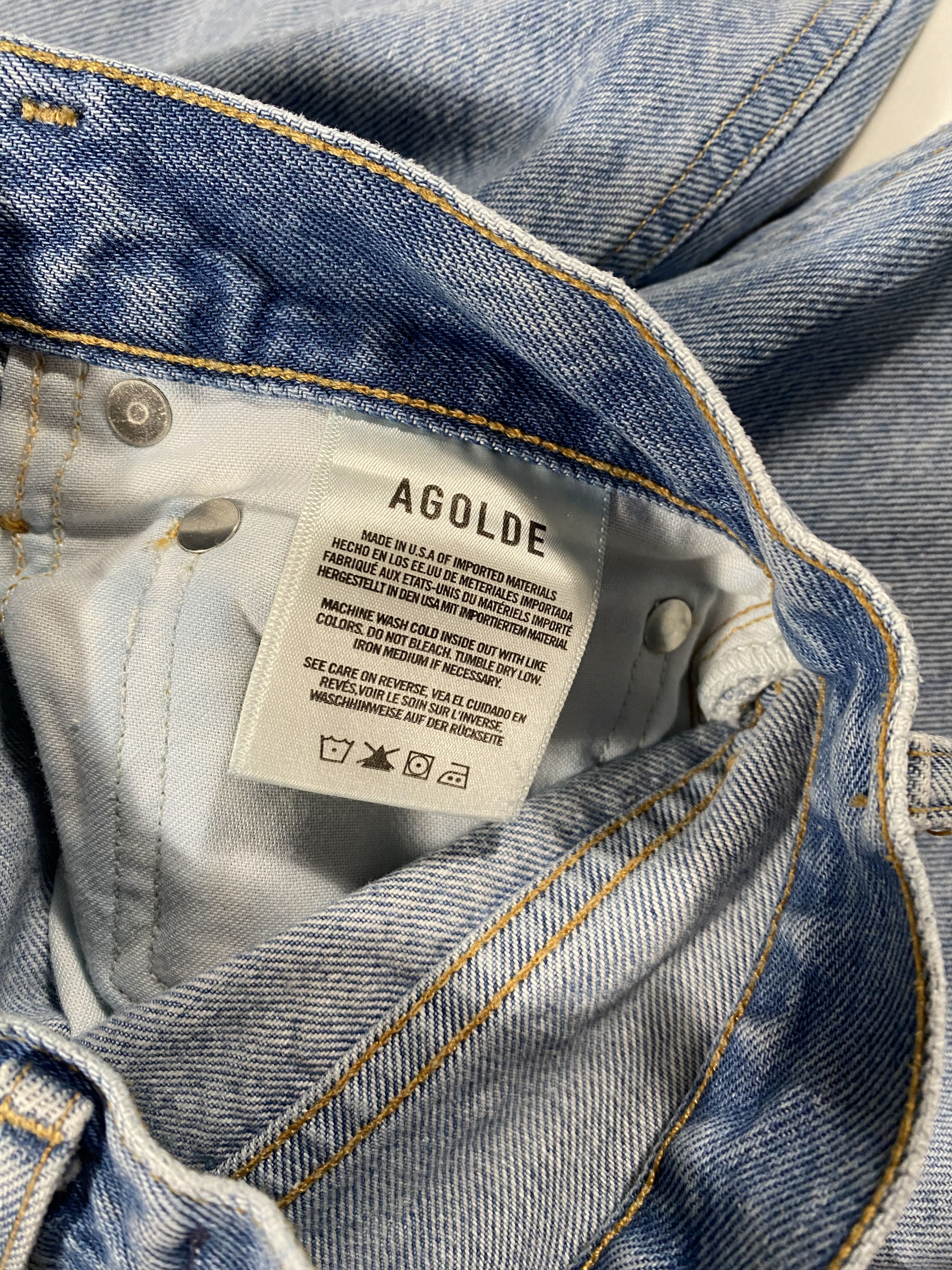 Agolde Agolde 90'S Mid Rise Loose Fit Denim Size 24x28 Size 24" / US 00 / IT 34 - 5 Thumbnail