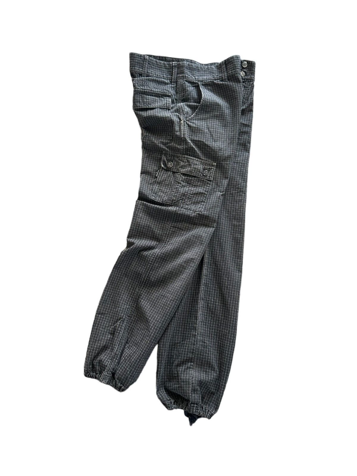 Hysteric Glamour 90's Ozone Rocks by Nobuhiko Kitamura cargo drawstring pant Size US 31 - 1 Thumbnail