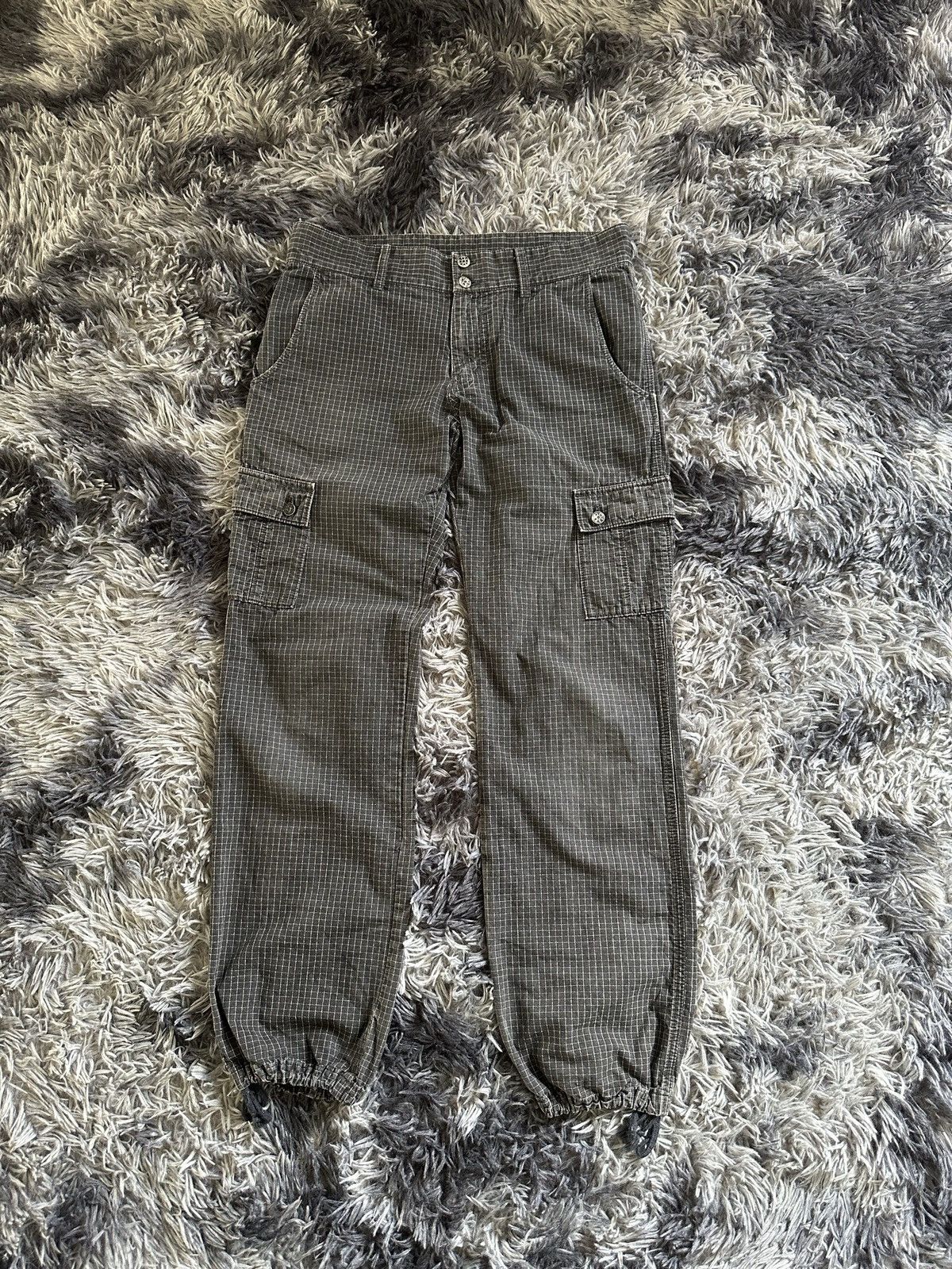 Hysteric Glamour 90's Ozone Rocks by Nobuhiko Kitamura cargo drawstring pant Size US 31 - 10 Thumbnail