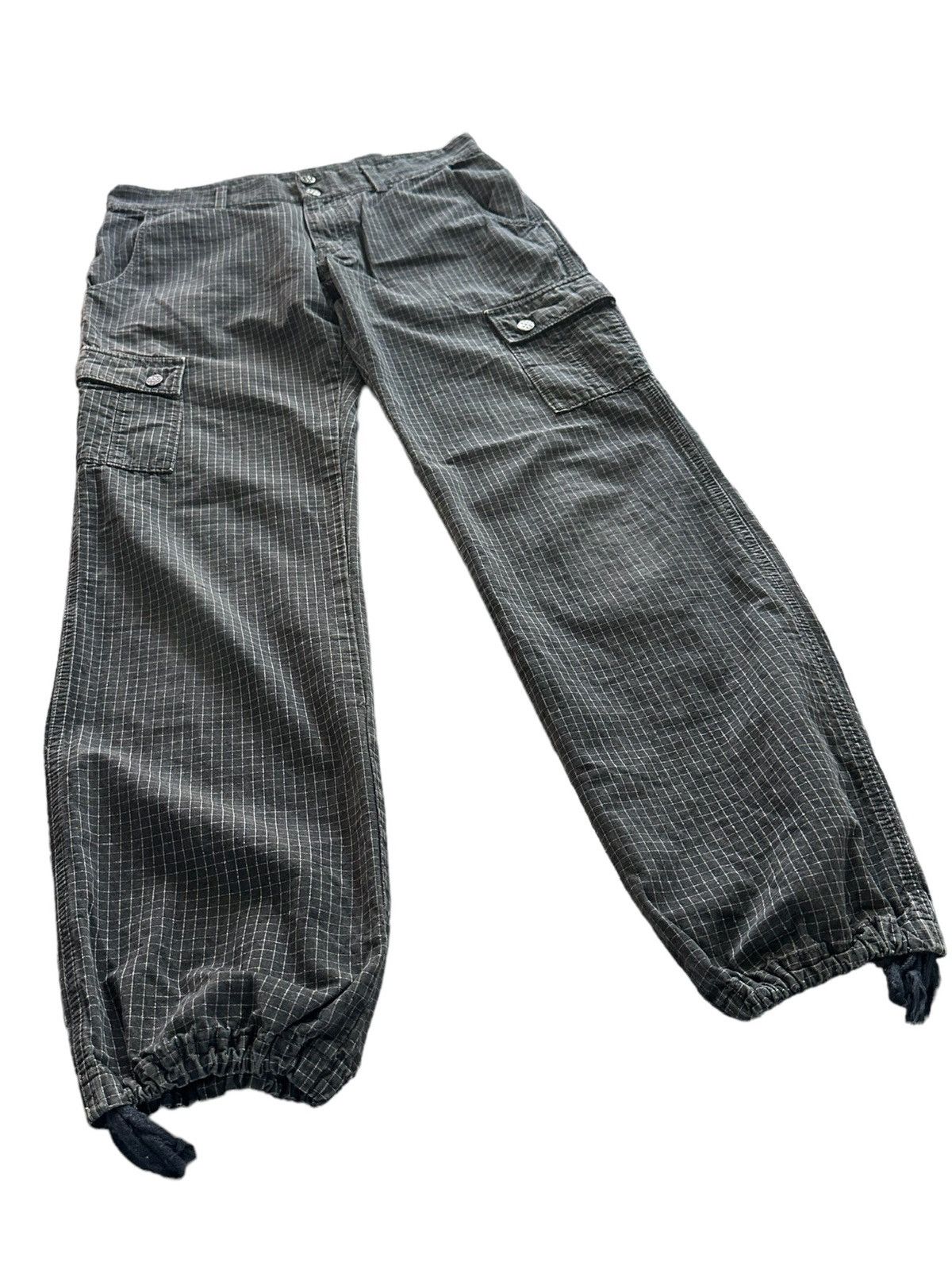 Hysteric Glamour 90's Ozone Rocks by Nobuhiko Kitamura cargo drawstring pant Size US 31 - 3 Thumbnail