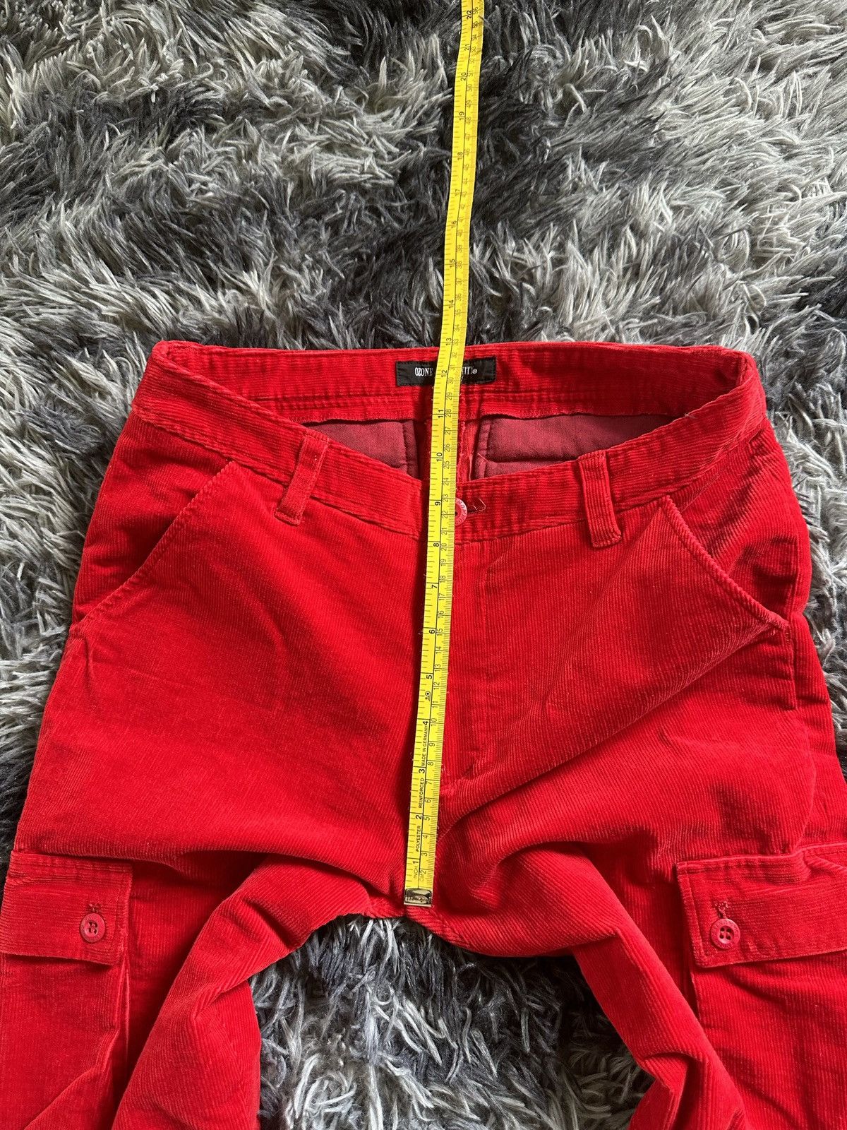 Hysteric Glamour Size 29/30 - 00’s Ozone Community cargo corduroy pants Size US 29 - 14 Thumbnail