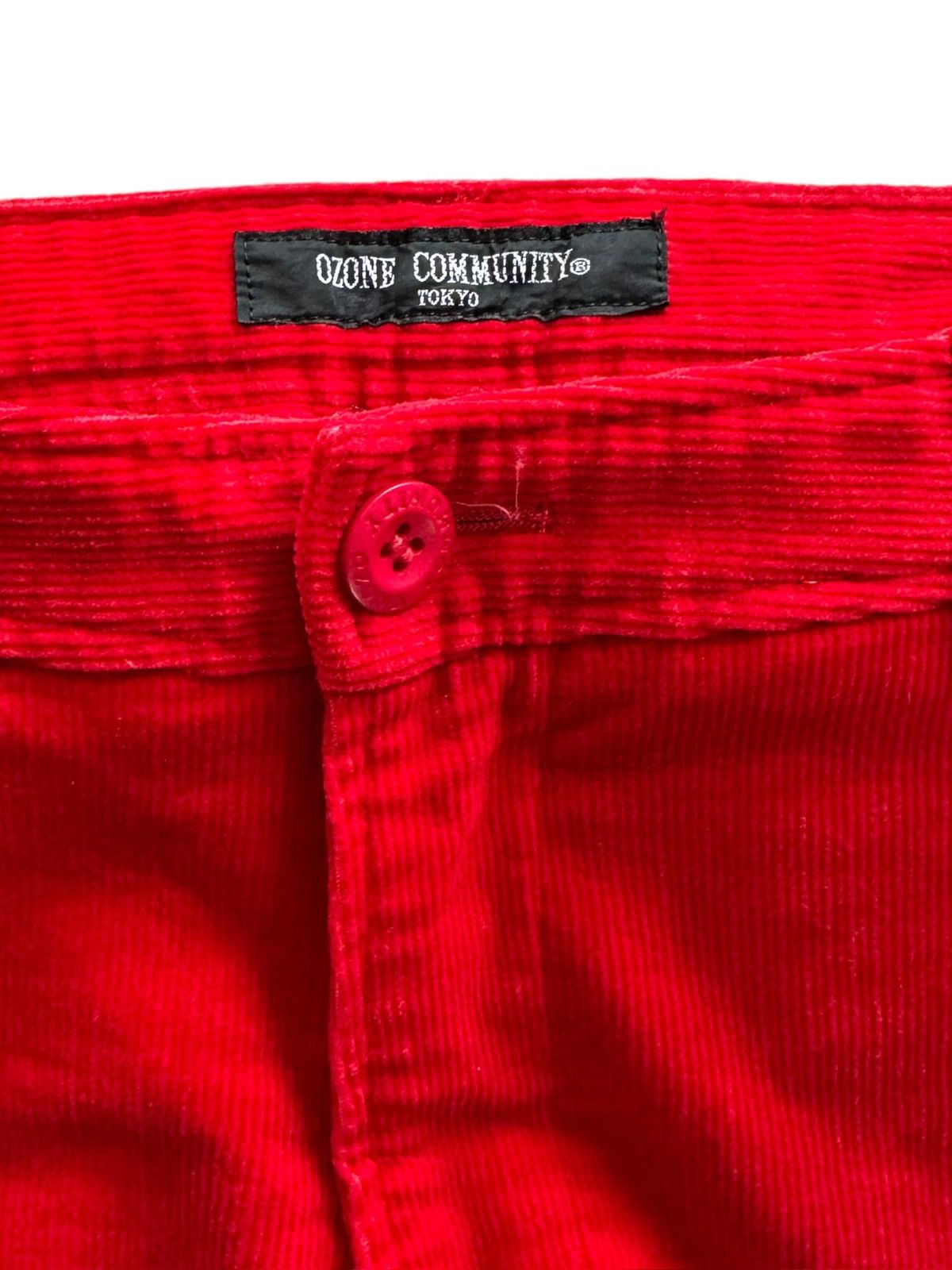 Hysteric Glamour Size 29/30 - 00’s Ozone Community cargo corduroy pants Size US 29 - 7 Thumbnail