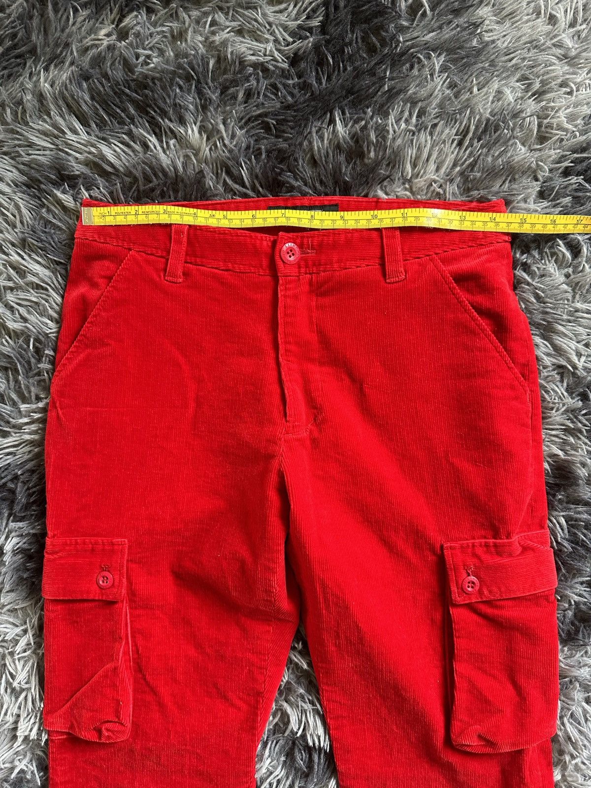 Hysteric Glamour Size 29/30 - 00’s Ozone Community cargo corduroy pants Size US 29 - 11 Thumbnail