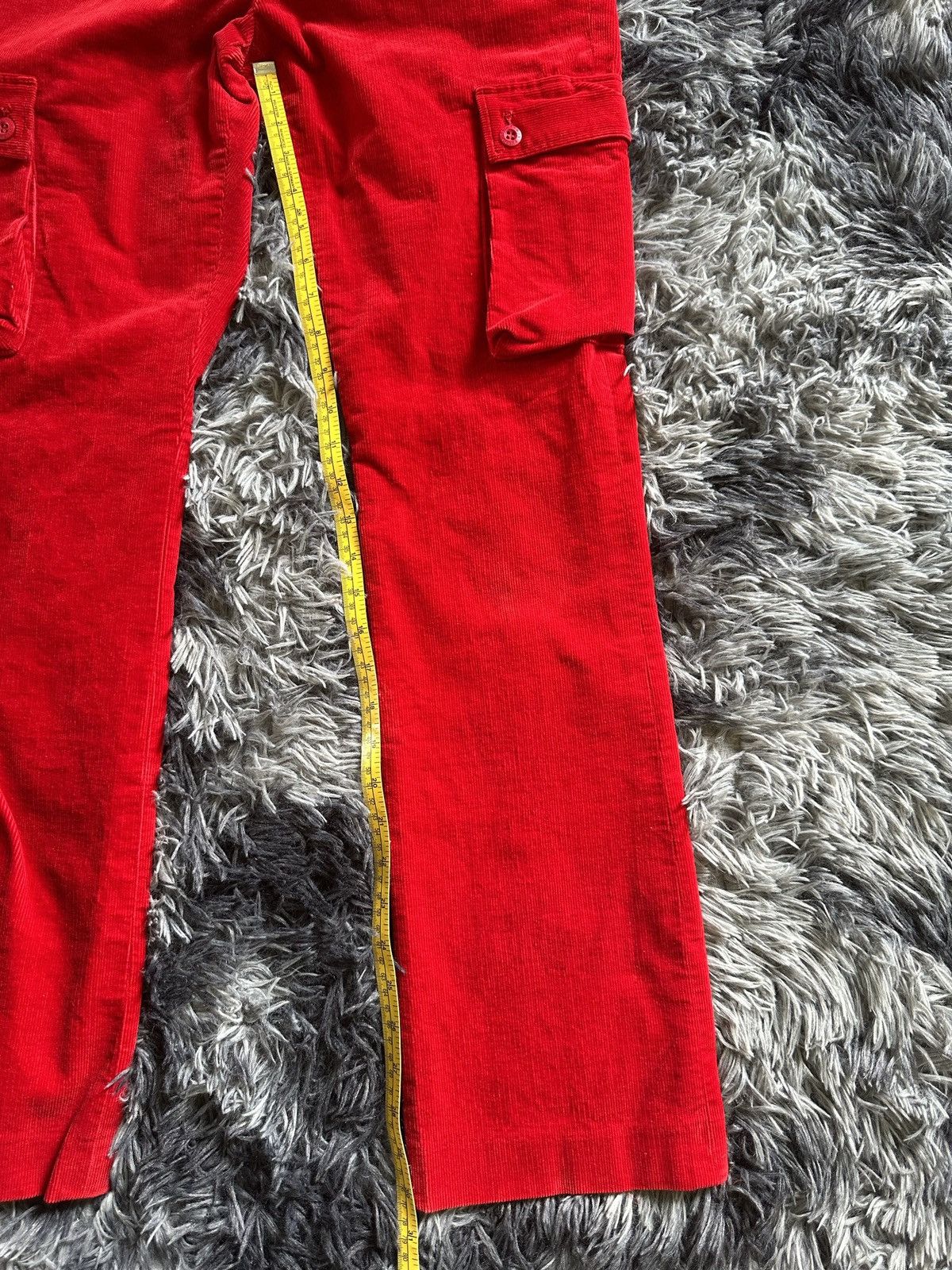 Hysteric Glamour Size 29/30 - 00’s Ozone Community cargo corduroy pants Size US 29 - 13 Thumbnail