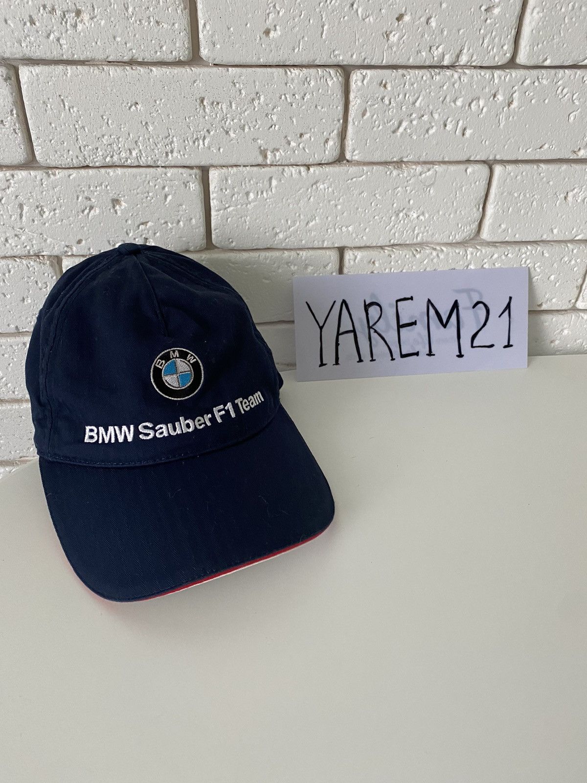 BMW BMW sauber F1 team vintage cap hat Size ONE SIZE - 1 Thumbnail