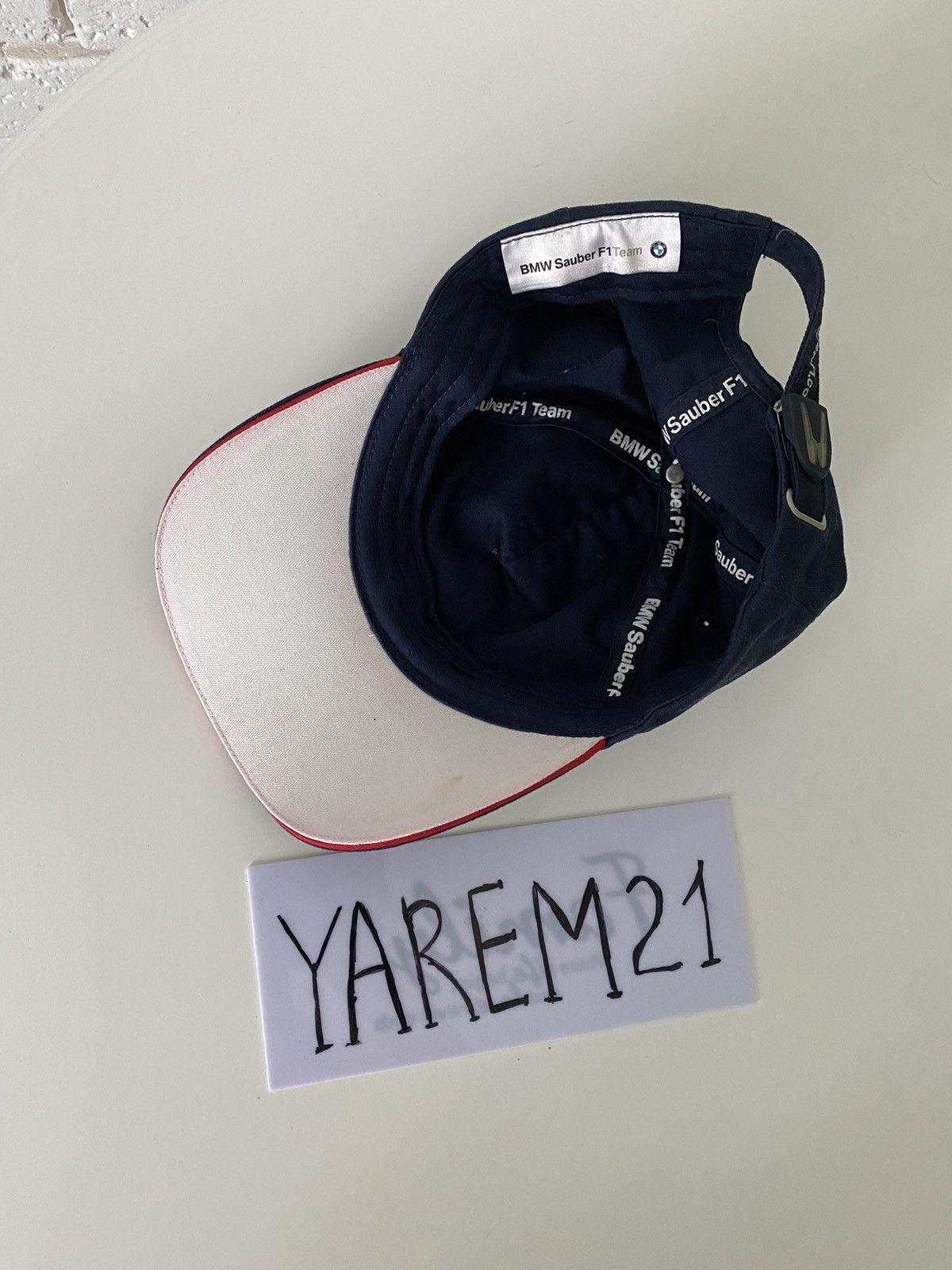BMW BMW sauber F1 team vintage cap hat Size ONE SIZE - 2 Thumbnail