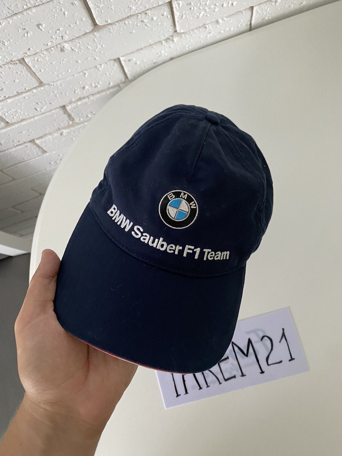 BMW BMW sauber F1 team vintage cap hat Size ONE SIZE - 7 Thumbnail