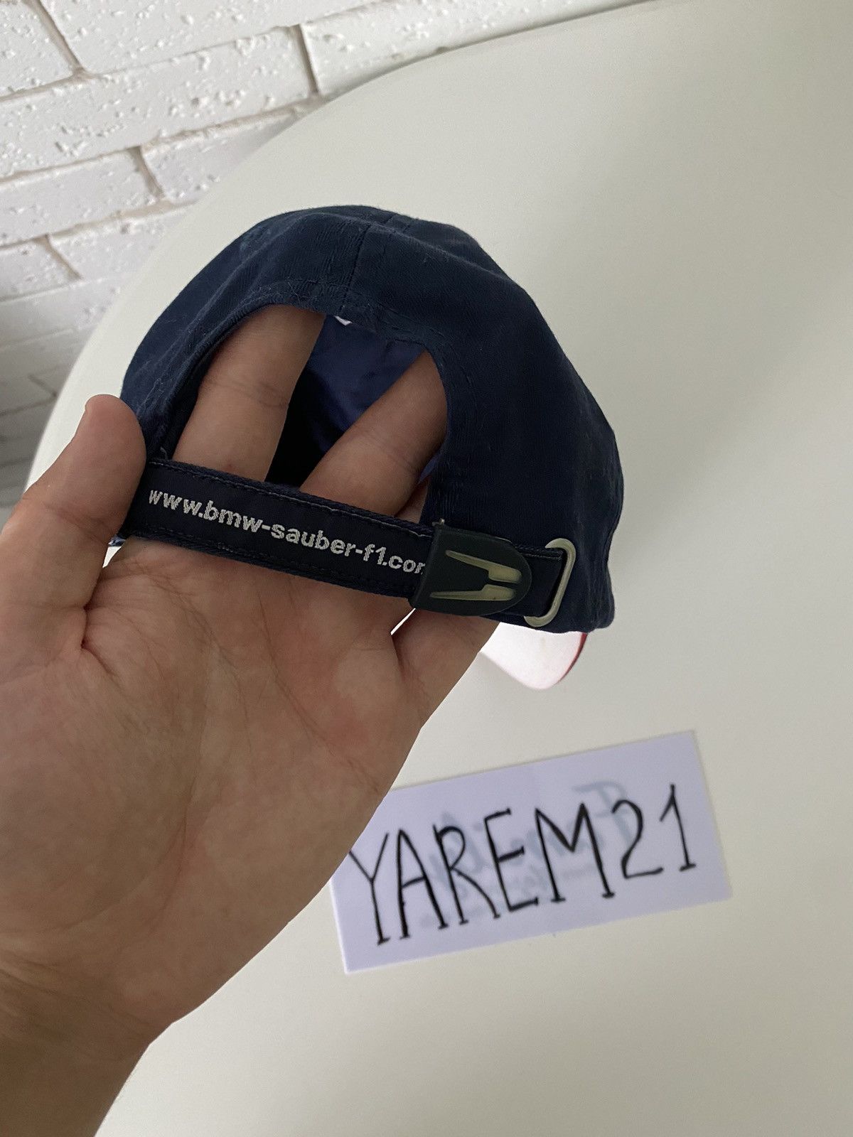 BMW BMW sauber F1 team vintage cap hat Size ONE SIZE - 6 Thumbnail