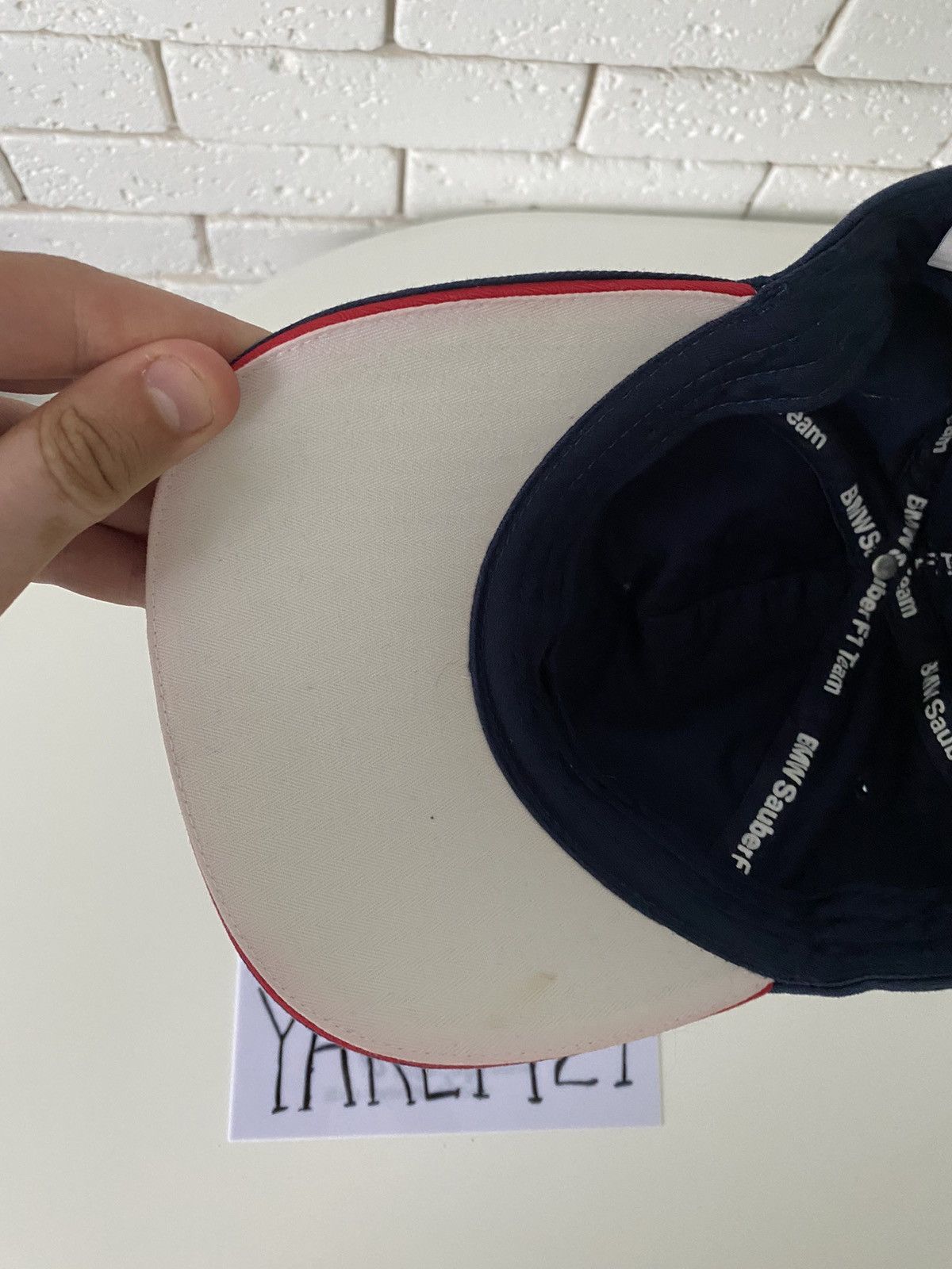 BMW BMW sauber F1 team vintage cap hat Size ONE SIZE - 3 Thumbnail