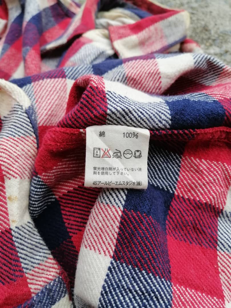 45rpm × Flannel × Japanese Brand 45rpm Nice Design Flannel Size US M / EU 48-50 / 2 - 8 Thumbnail