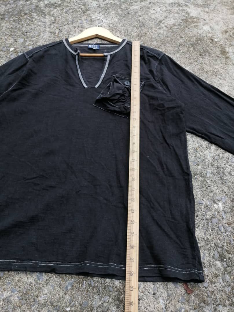 Designer × Japanese Brand × Takeo Kikuchi Takeo Kikuchi Nice Design Longsleeve Pocket Tee Size US M / EU 48-50 / 2 - 3 Thumbnail