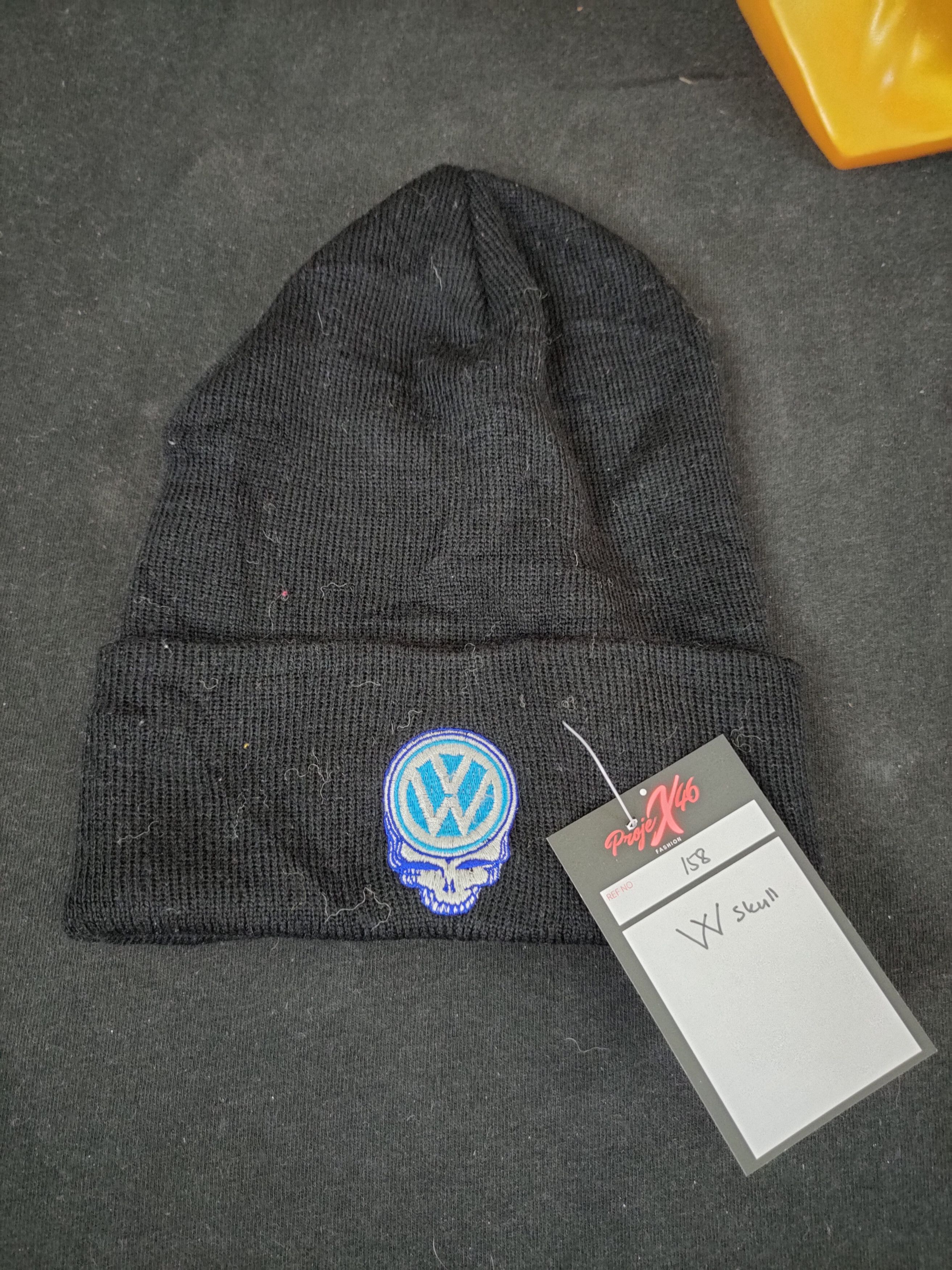 Japanese Brand Japan Skull VW beanie knit vintage parody #158 Size ONE SIZE - 6 Thumbnail