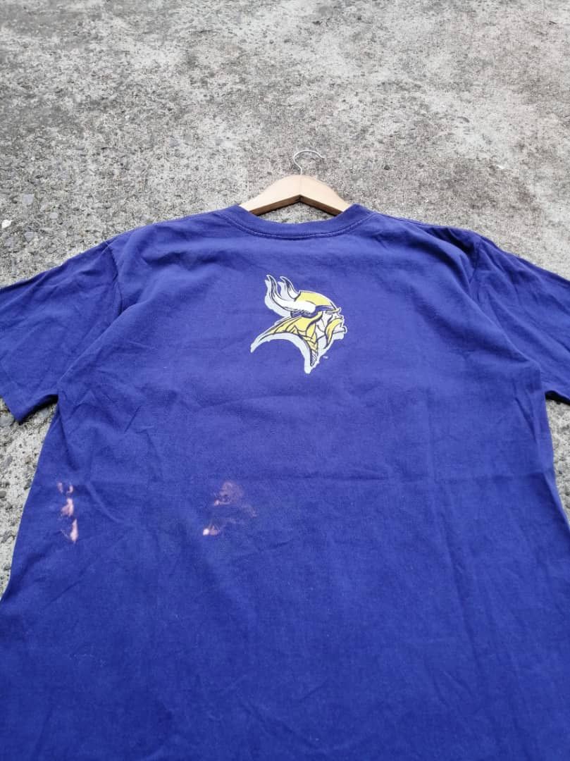 Apex One × NFL × Vintage Vintage 90s Vikings NFL 1993 Tee Size US L / EU 52-54 / 3 - 3 Thumbnail