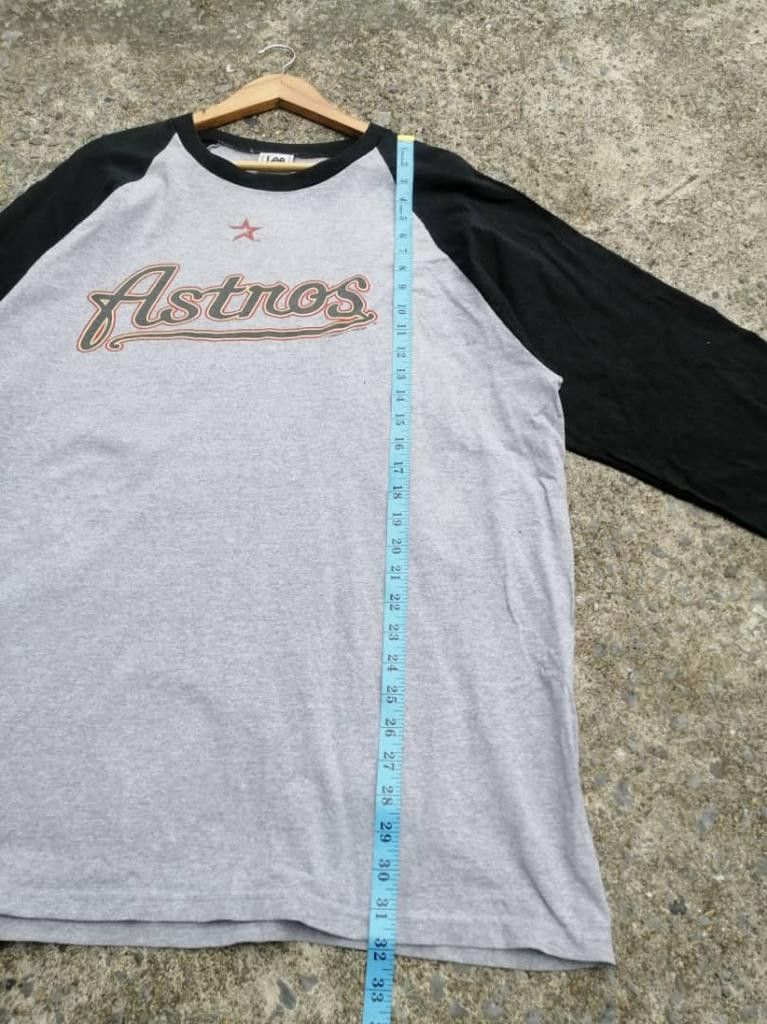 Lee × MLB × Vintage Vintage Y2K Astros MLB Longsleeve Tee Size US L / EU 52-54 / 3 - 3 Thumbnail