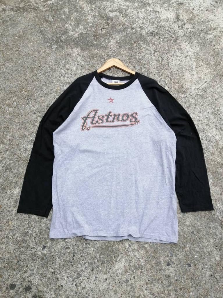 Lee × MLB × Vintage Vintage Y2K Astros MLB Longsleeve Tee Size US L / EU 52-54 / 3 - 1 Thumbnail