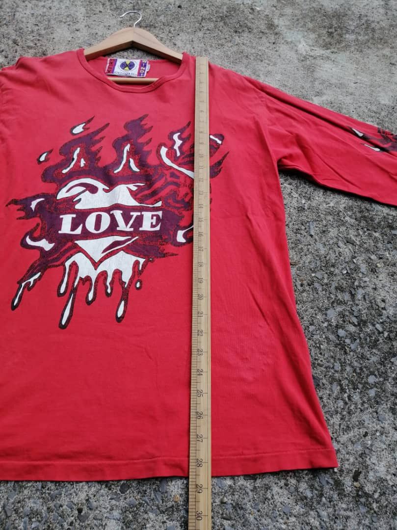 Gypsy Gypsy Windi "Love" Longsleeve Tee Size US L / EU 52-54 / 3 - 3 Thumbnail