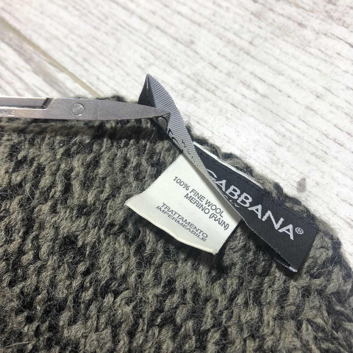 Dolce & Gabbana Dolce & Gabbana Archive Poncho Knitted Big Scarf Size ONE SIZE - 18 Thumbnail