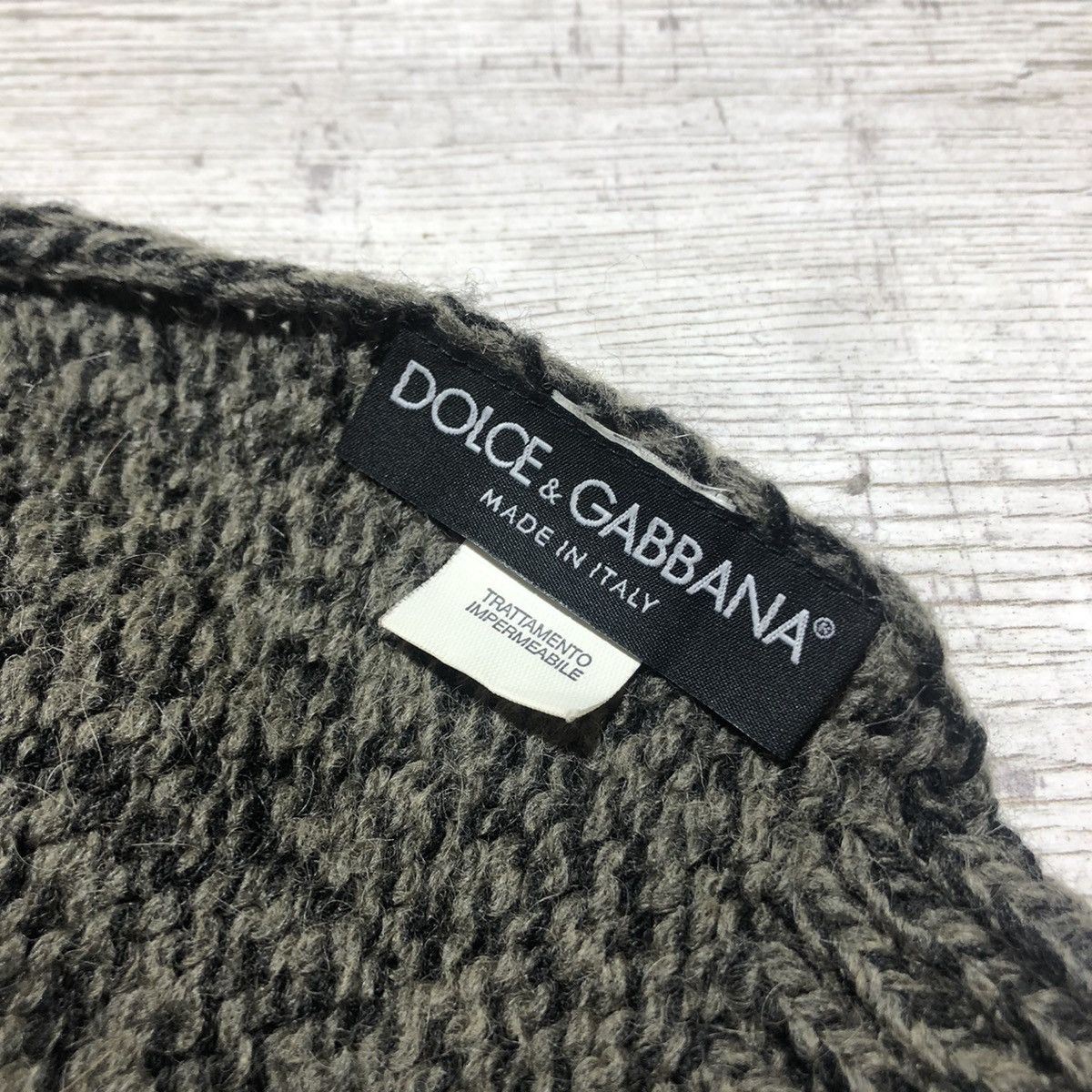 Dolce & Gabbana Dolce & Gabbana Archive Poncho Knitted Big Scarf Size ONE SIZE - 17 Thumbnail