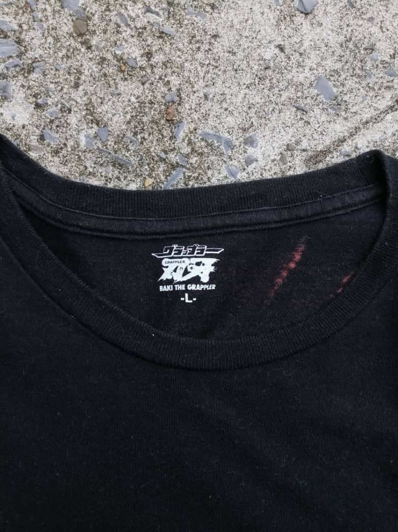 Anime × Japanese Brand Anime Baki The Grappler Tee Size US M / EU 48-50 / 2 - 6 Thumbnail