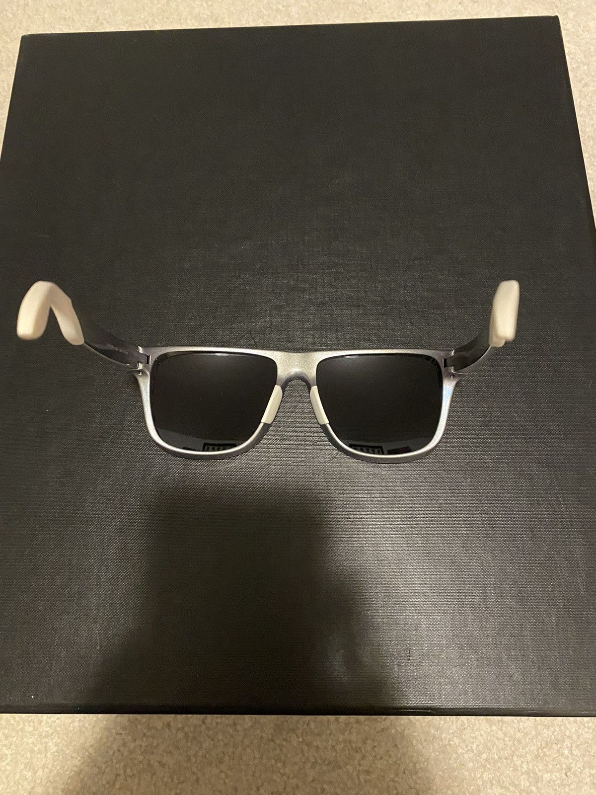 Alexander McQueen Purple Square Sunglasses Size ONE SIZE - 5 Thumbnail