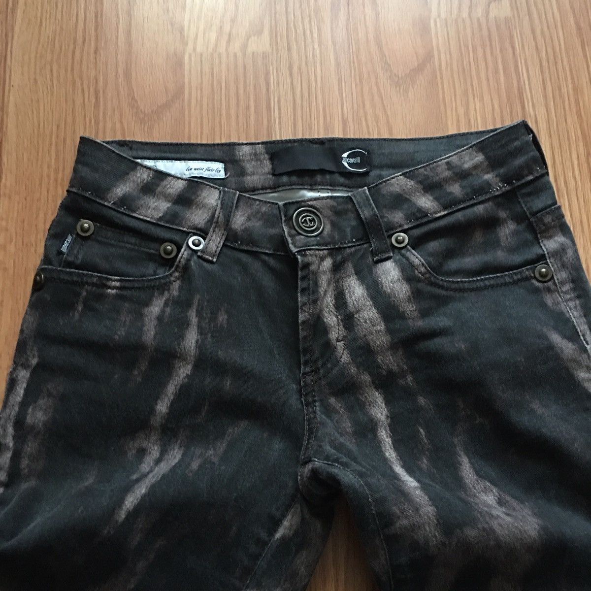 Just Cavalli × Roberto Cavalli Just Cavalli Leopard Design Woman’s Jeans Pants Size EU 38 Size 26" / US 2 / IT 38 - 8 Thumbnail