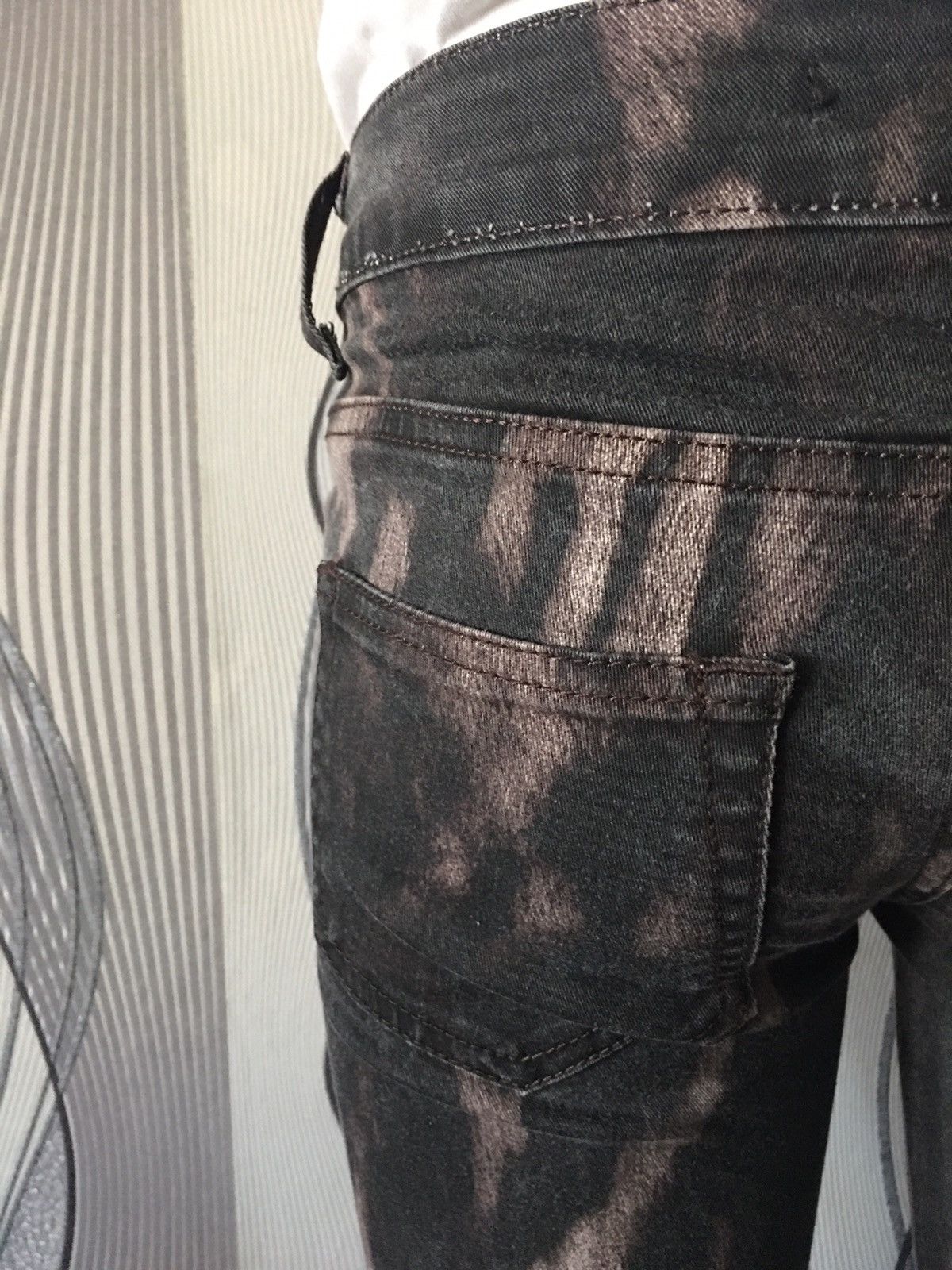 Just Cavalli × Roberto Cavalli Just Cavalli Leopard Design Woman’s Jeans Pants Size EU 38 Size 26" / US 2 / IT 38 - 7 Thumbnail
