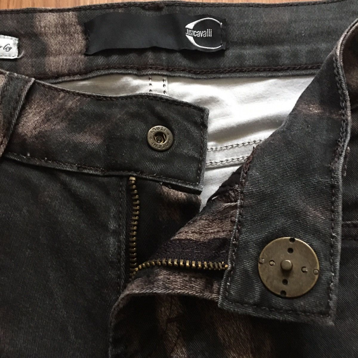 Just Cavalli × Roberto Cavalli Just Cavalli Leopard Design Woman’s Jeans Pants Size EU 38 Size 26" / US 2 / IT 38 - 9 Thumbnail