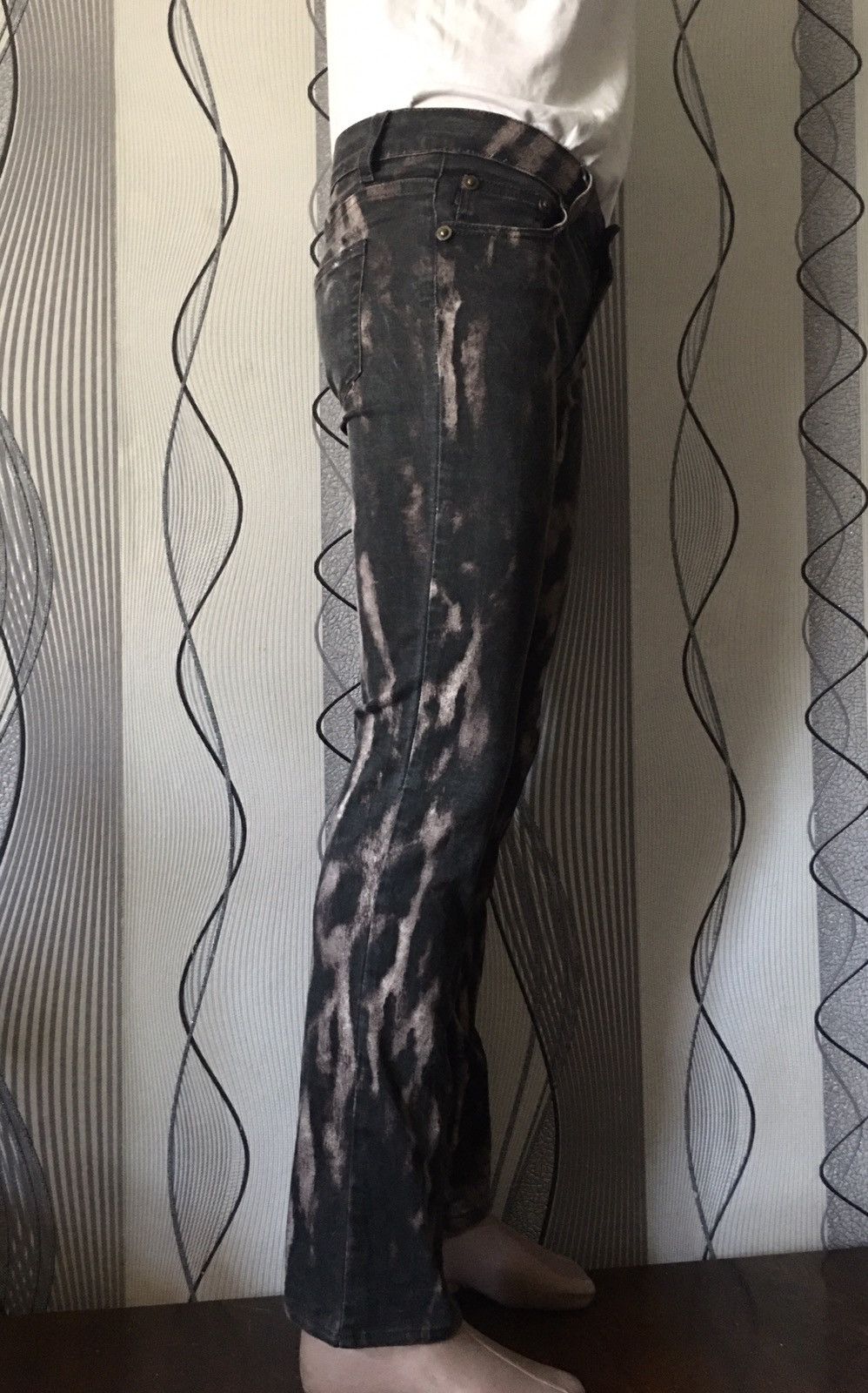 Just Cavalli × Roberto Cavalli Just Cavalli Leopard Design Woman’s Jeans Pants Size EU 38 Size 26" / US 2 / IT 38 - 4 Thumbnail