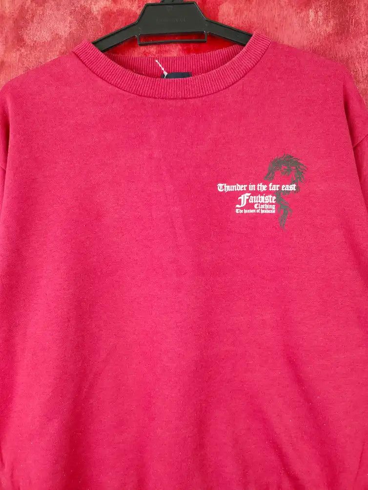Japanese Brand PXR Double Dragon japan Maroon Sweatshirt #4804 Size US L / EU 52-54 / 3 - 10 Thumbnail
