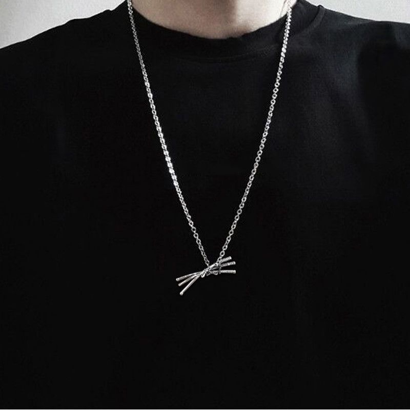 Jewelry Sword Pendant Necklace Size ONE SIZE - 7 Thumbnail