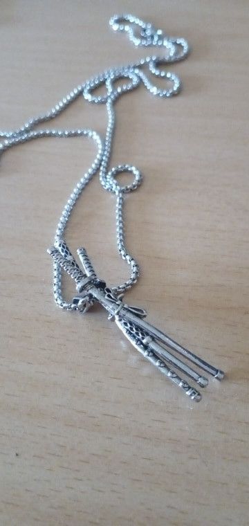 Jewelry Sword Pendant Necklace Size ONE SIZE - 2 Thumbnail