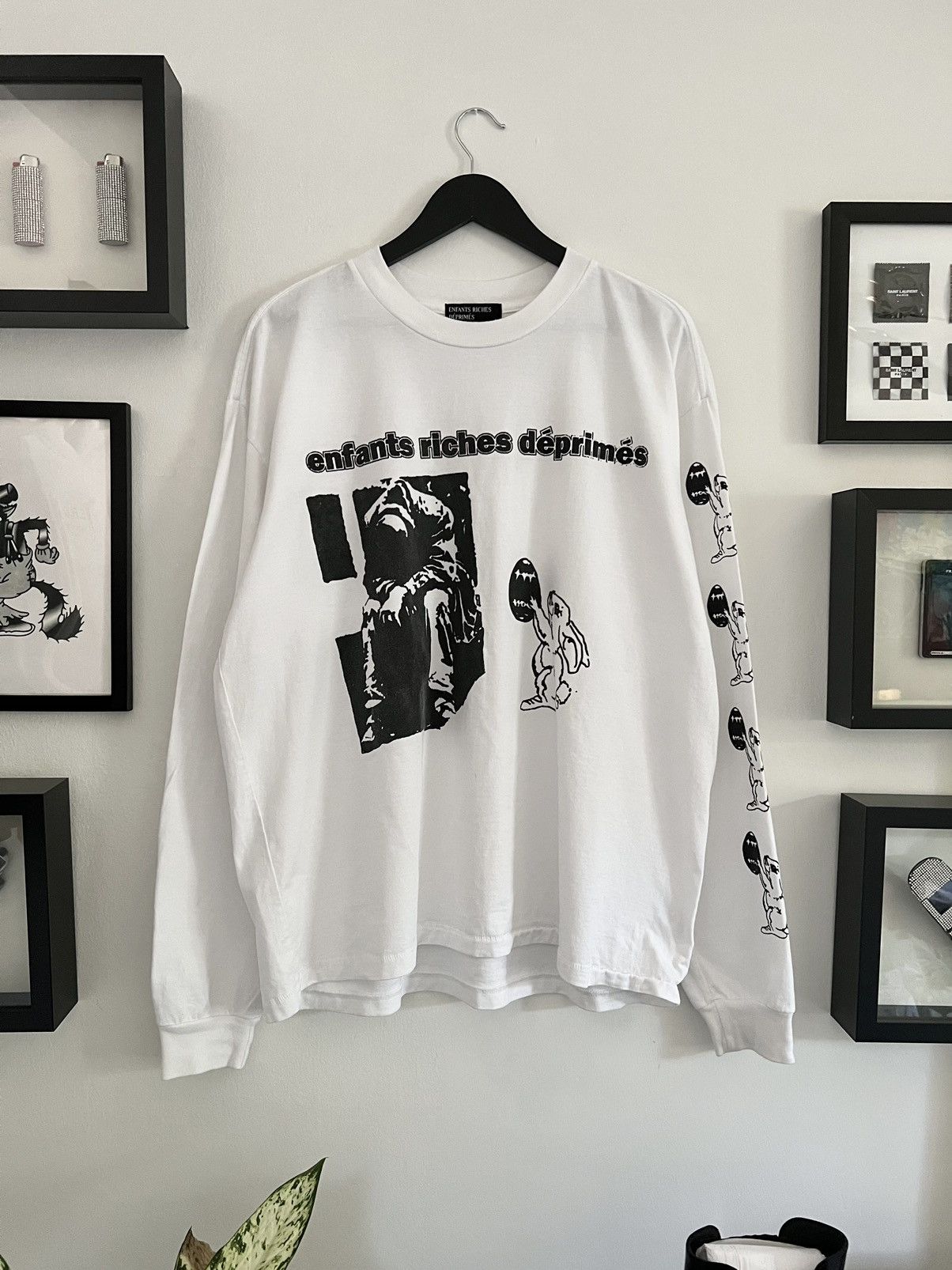 Enfants Riches Deprimes LONG SLEEVE EASTER LOGO TEE | Grailed