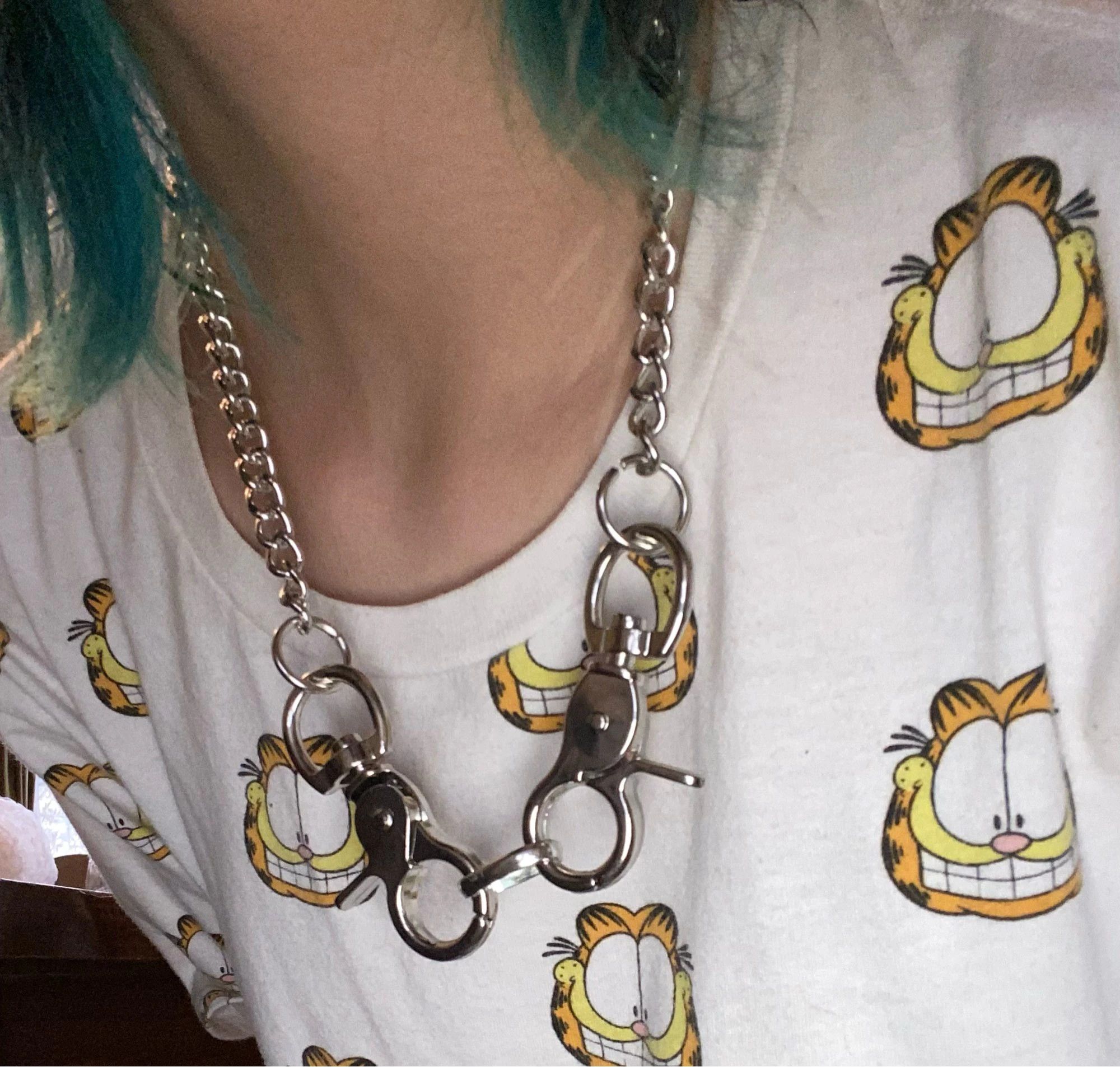 Other Big Clasp Pendant Choker Necklace Size ONE SIZE - 3 Thumbnail